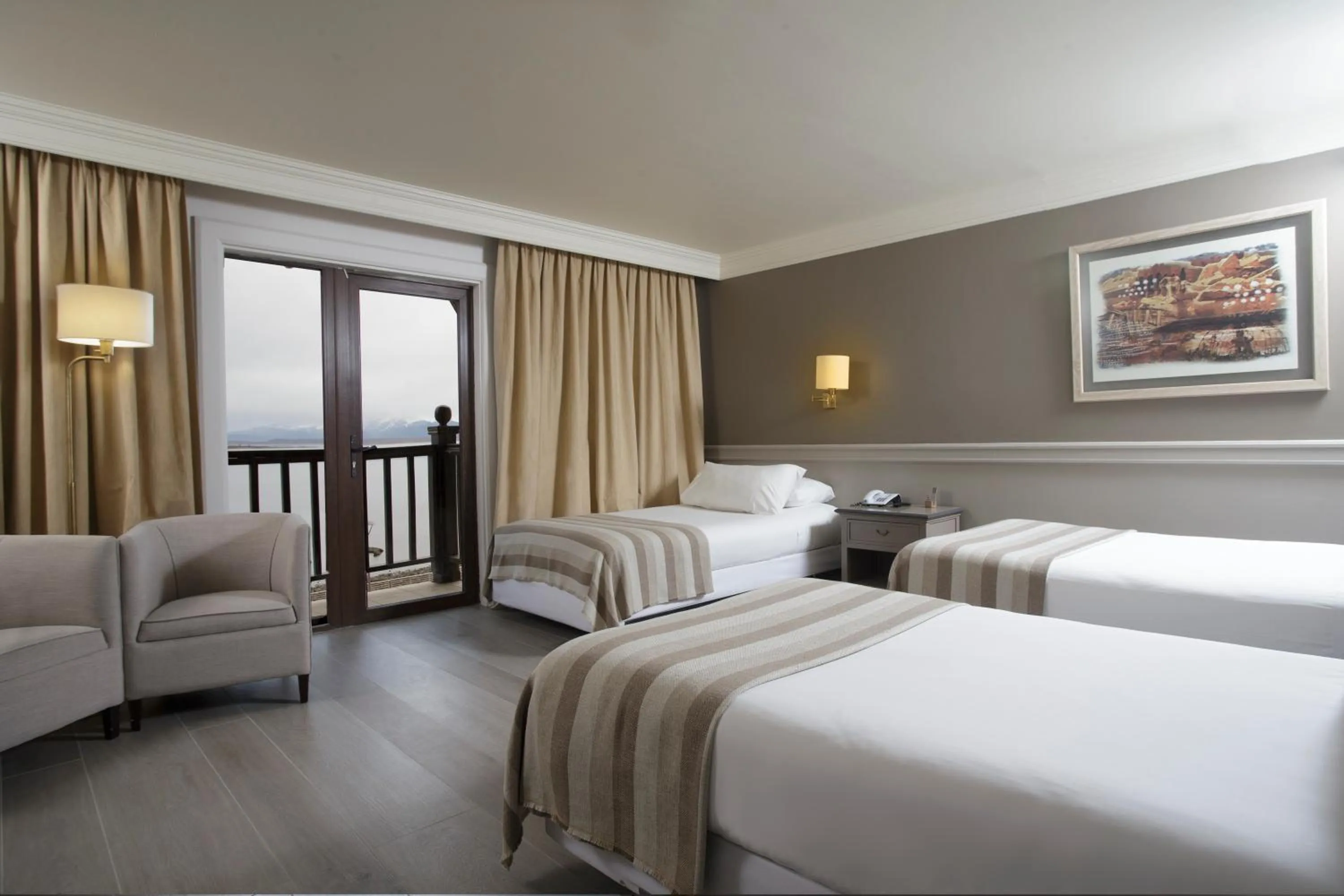 Sea view, Bed in Hotel Costaustralis