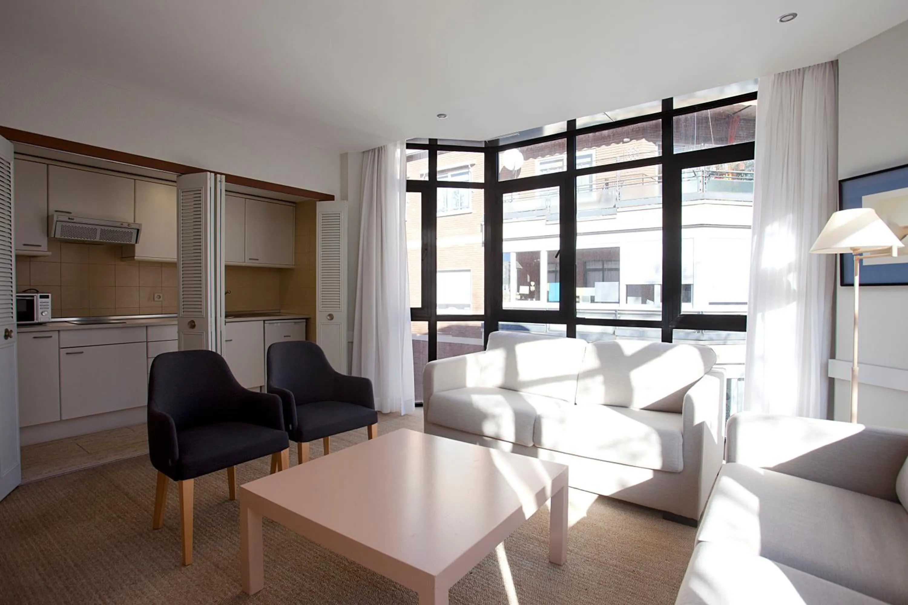 Living room in Espahotel Plaza Basílica