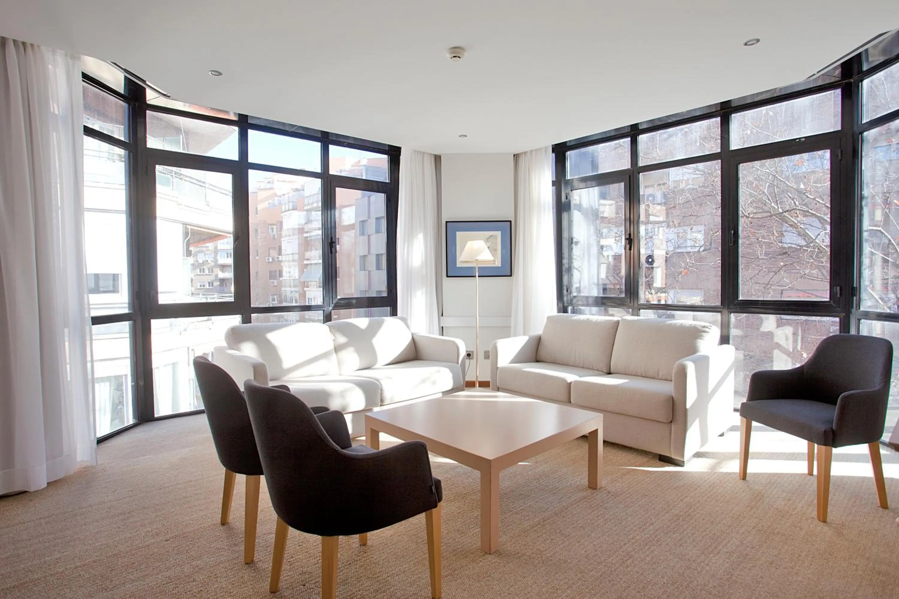 Living room in Espahotel Plaza Basílica