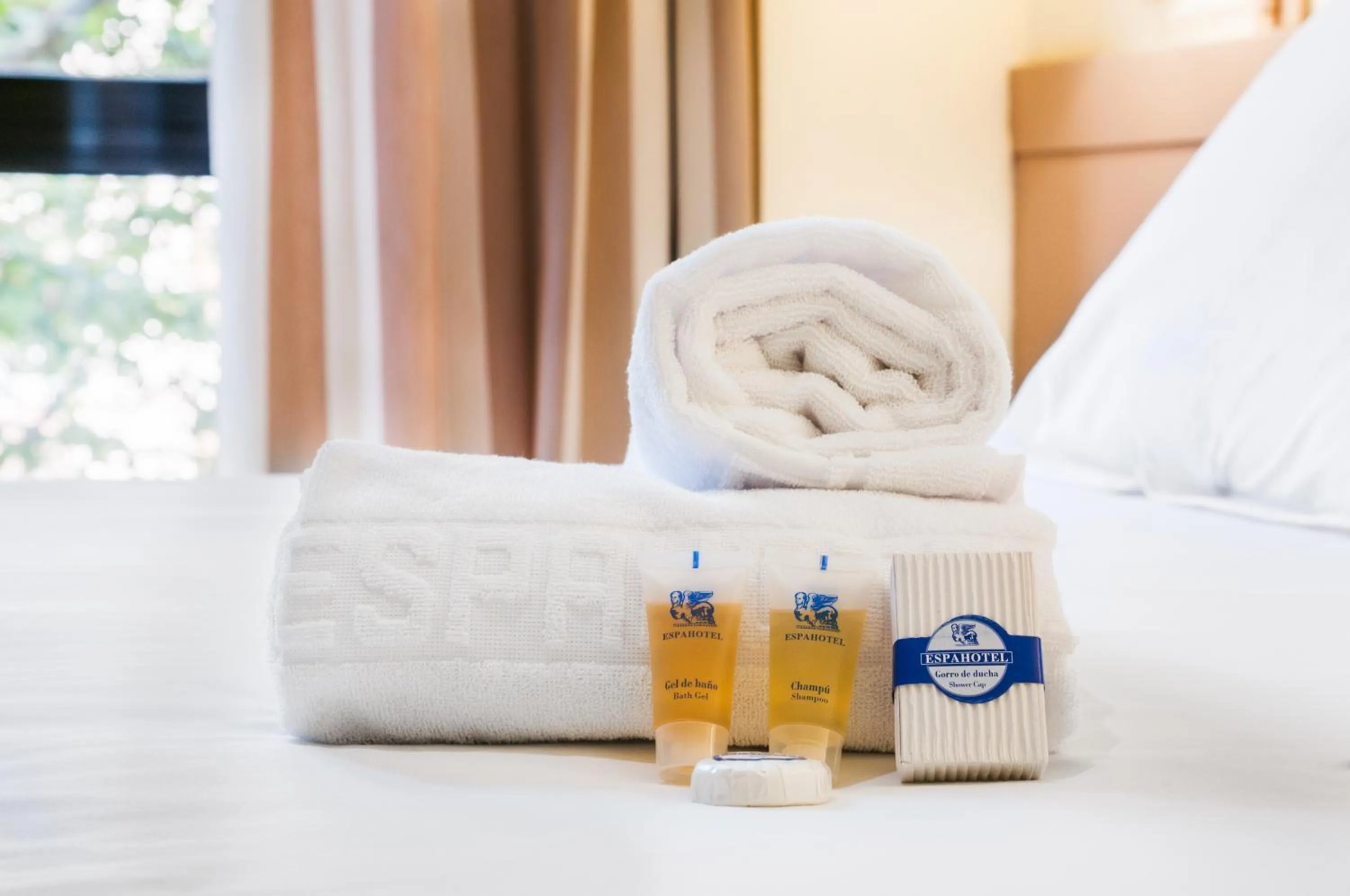 Bed in Espahotel Plaza Basílica