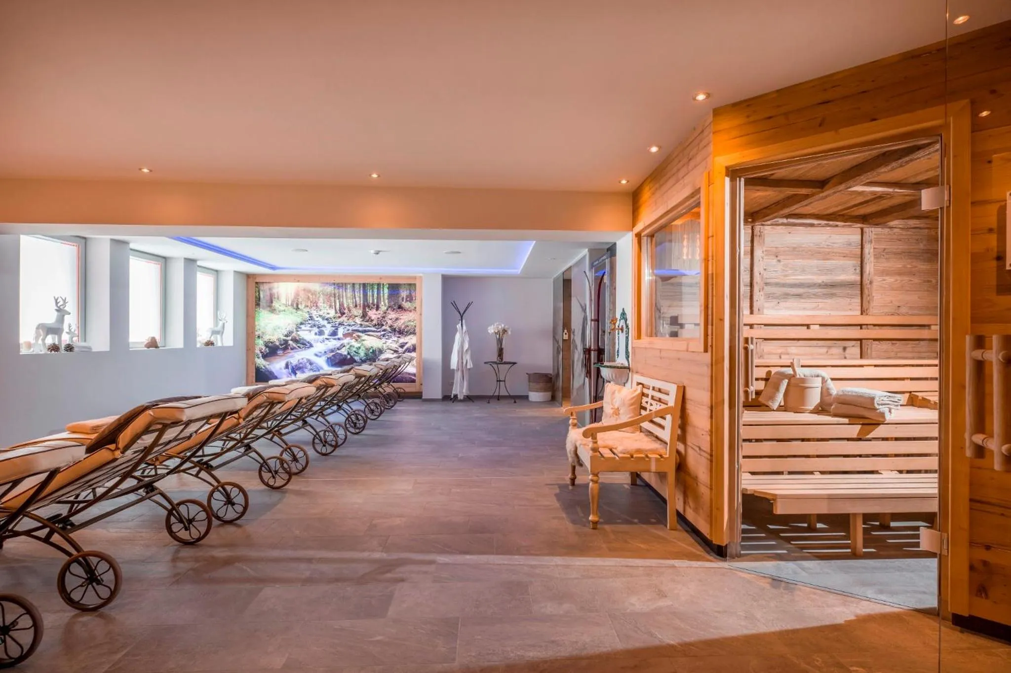 Sauna in Berghotel Hochfügen