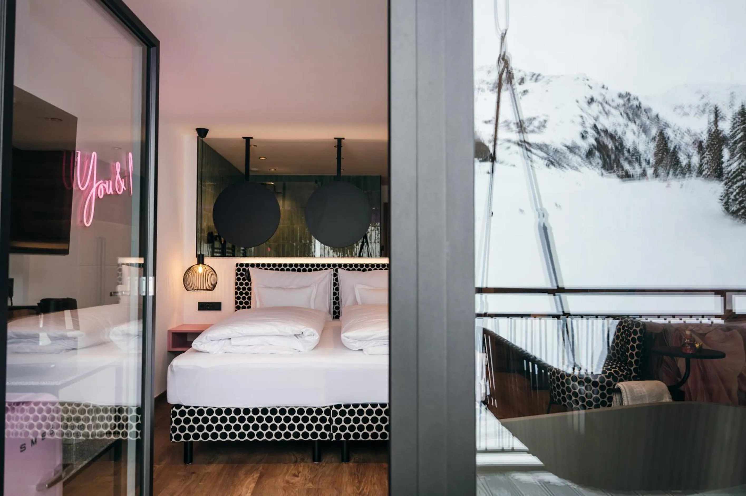 Bed in Berghotel Hochfügen