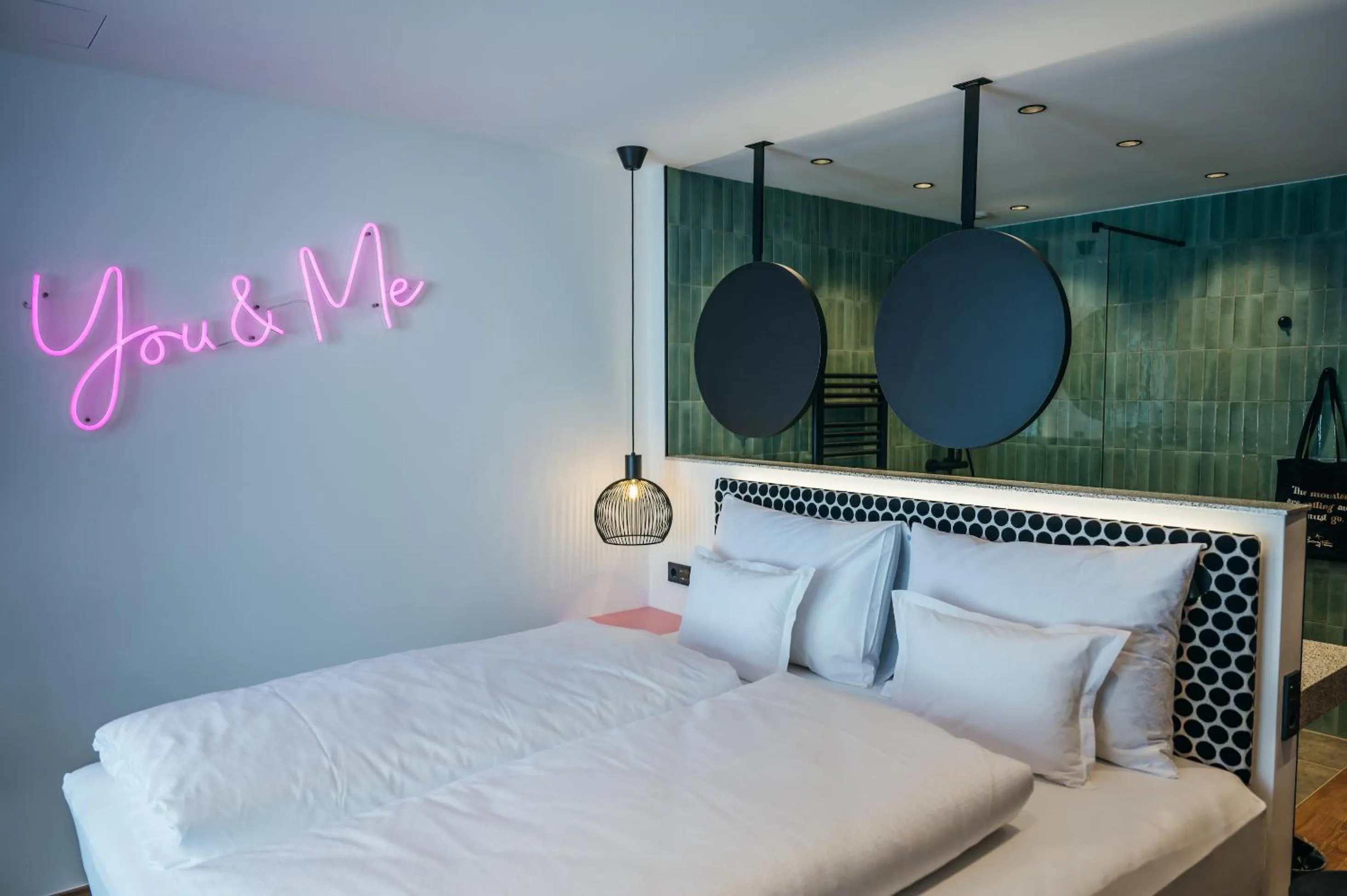 Bed in Berghotel Hochfügen