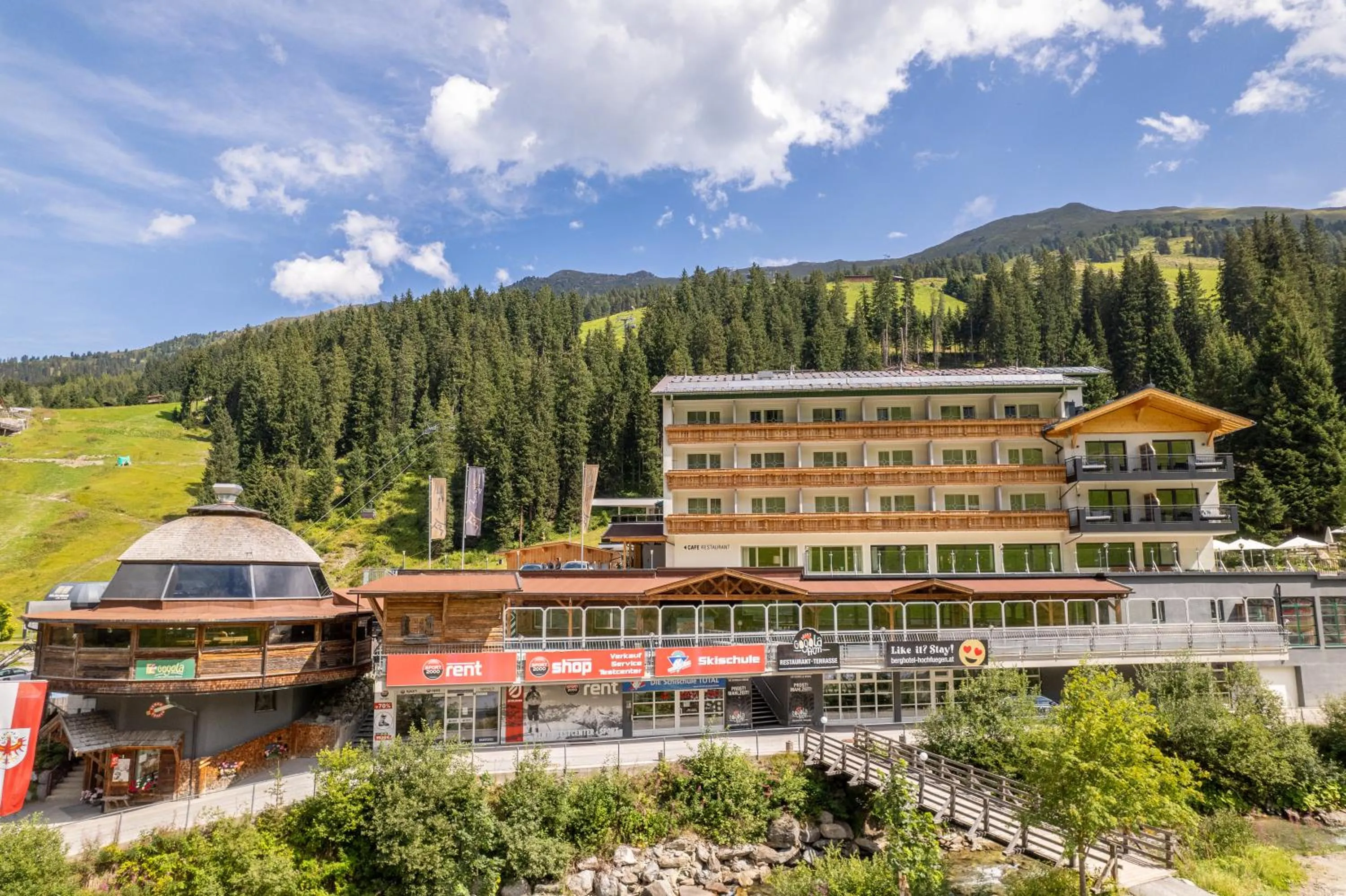 Property building in Berghotel Hochfügen