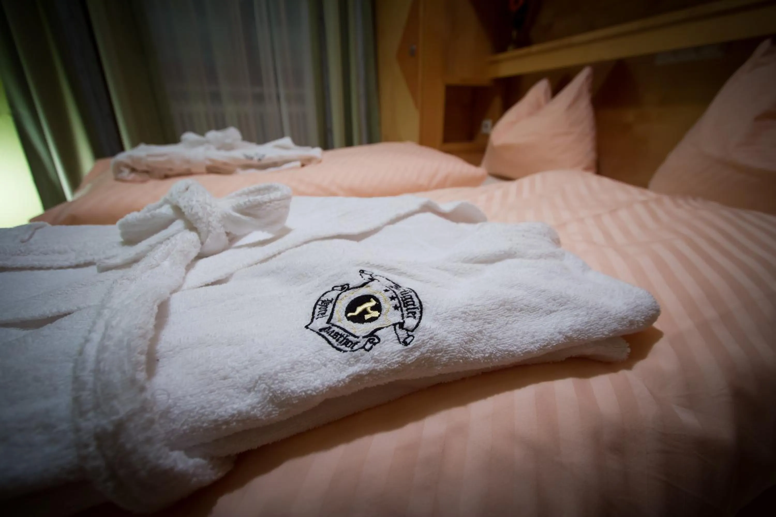 Decorative detail, Bed in Hotel Gasthof Brüggler