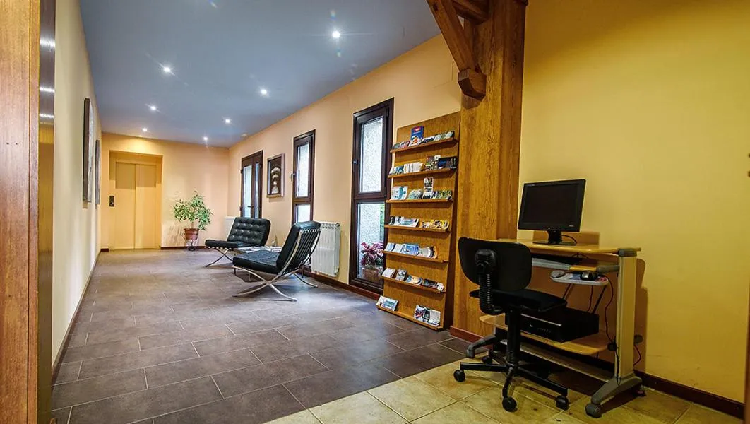 Seating area in Hotel La Rambla