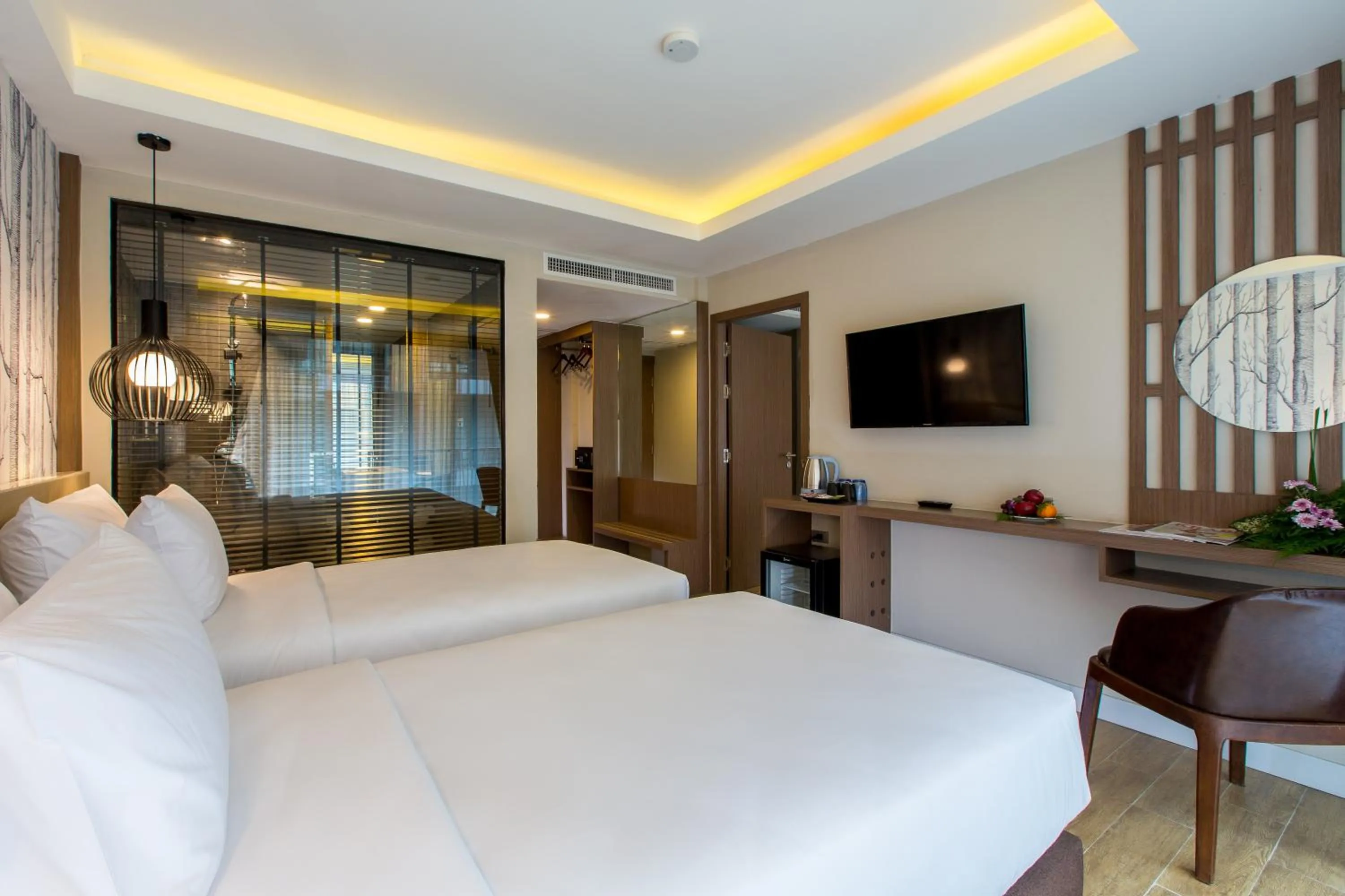 Bed in GLOW Ao Nang Krabi