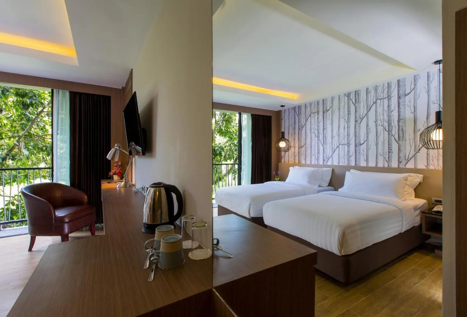 Coffee/tea facilities, Bed in GLOW Ao Nang Krabi