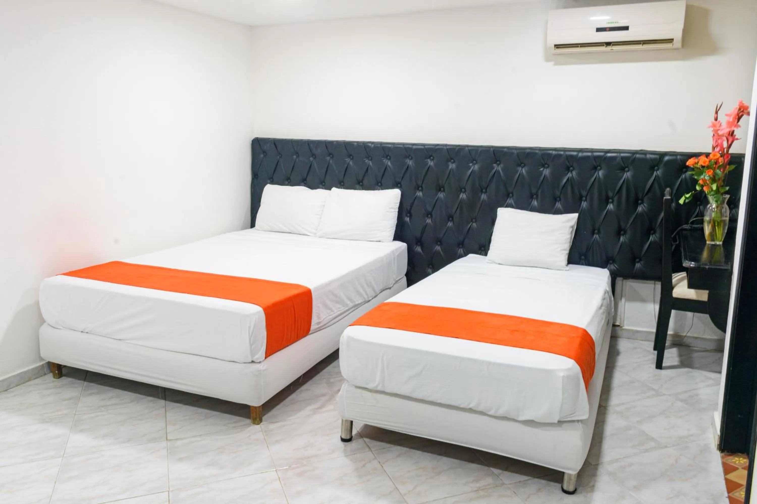 Bed in Hotel Caribe Plaza Barranquilla