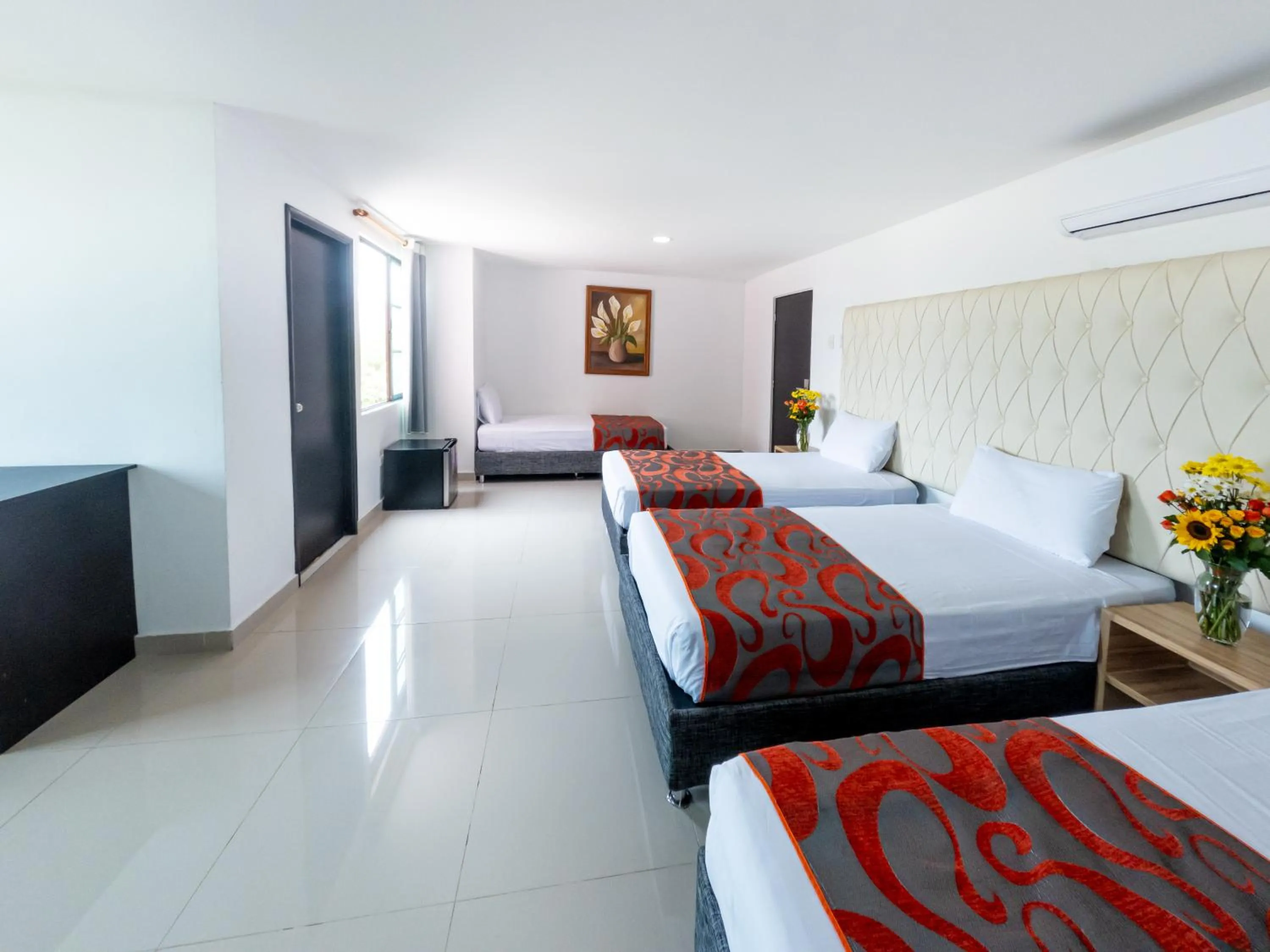 Bed in Hotel Caribe Plaza Barranquilla