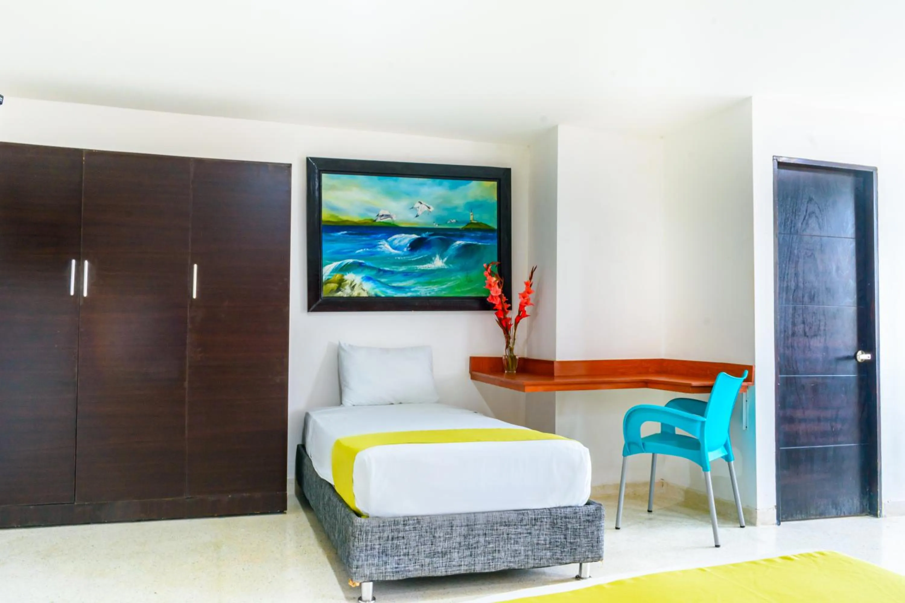 Bed in Hotel Caribe Plaza Barranquilla
