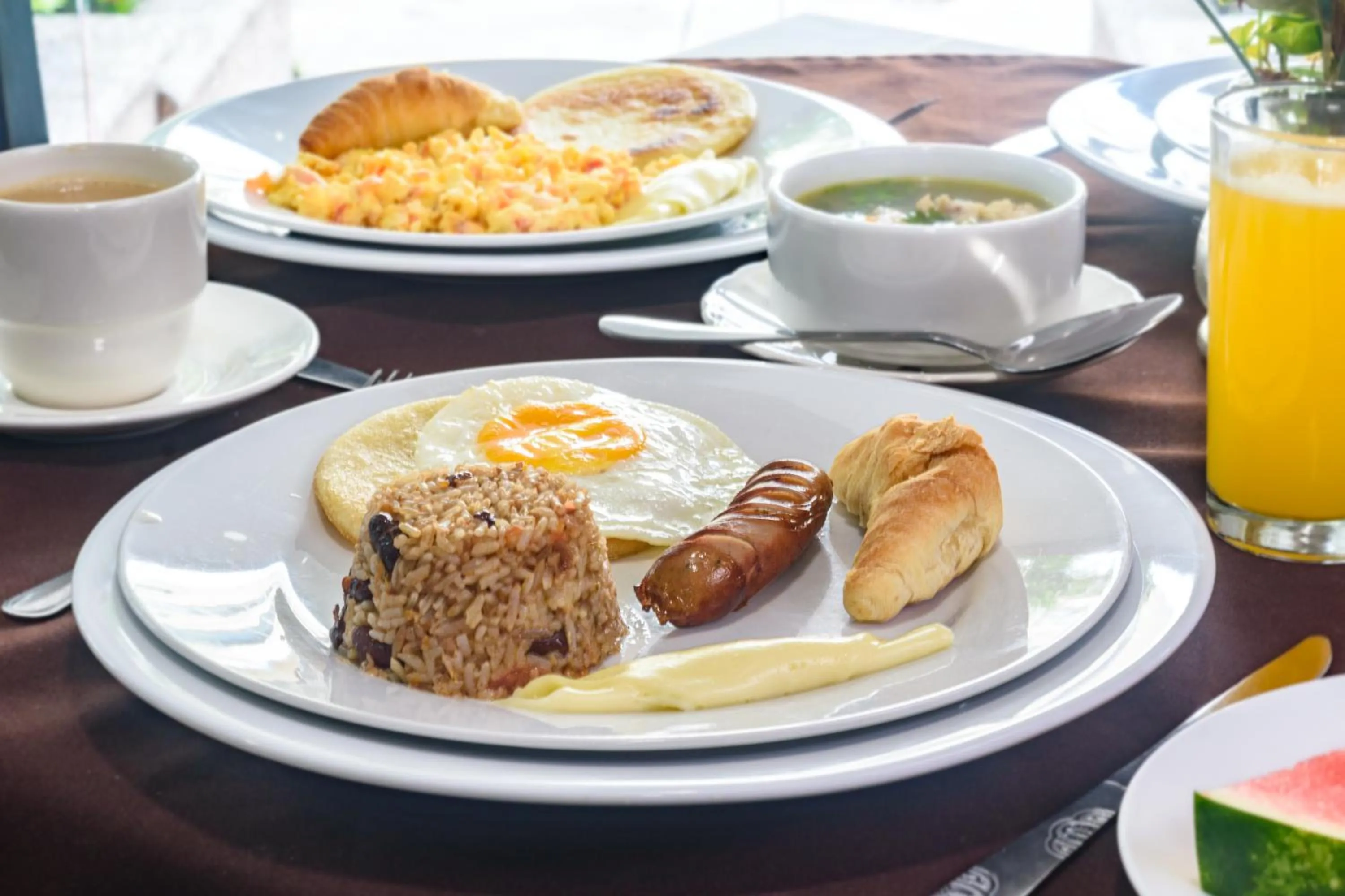 Breakfast in Hotel Caribe Plaza Barranquilla