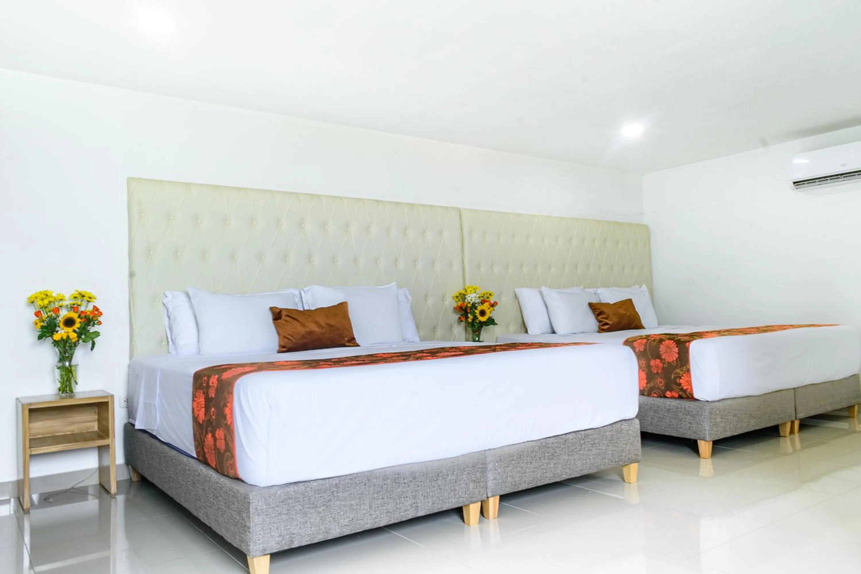 Bed in Hotel Caribe Plaza Barranquilla