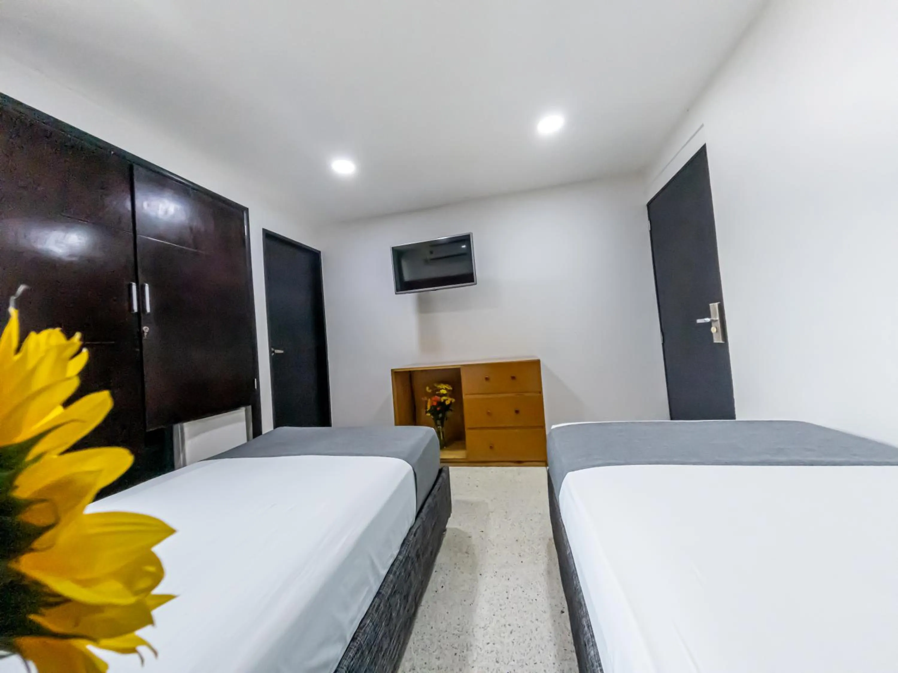 Bed in Hotel Caribe Plaza Barranquilla