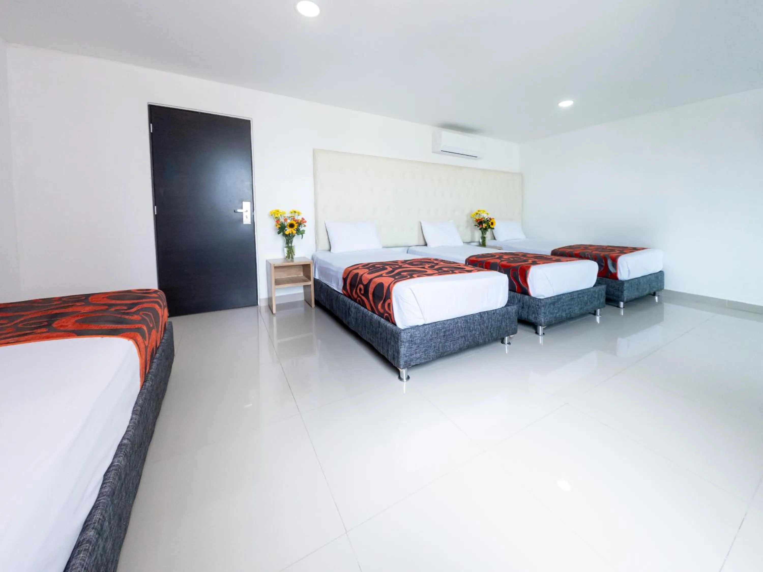 Bed in Hotel Caribe Plaza Barranquilla