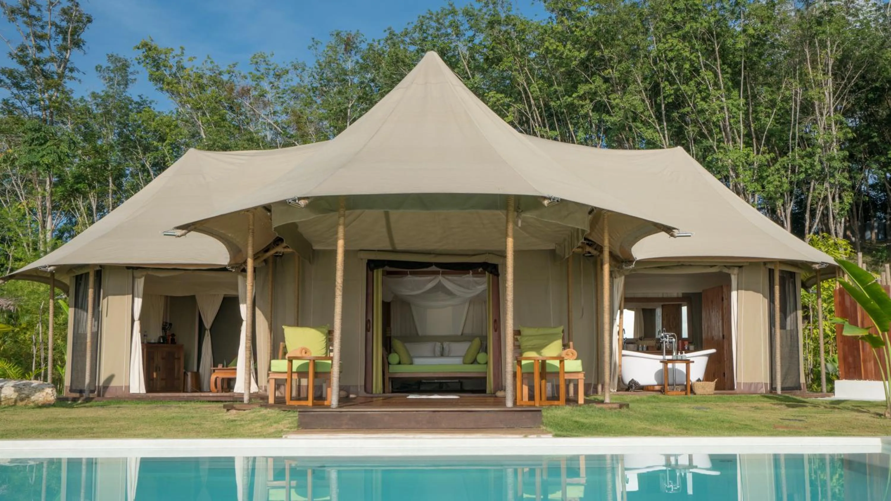 Property building in 9 Hornbills Tented Camp