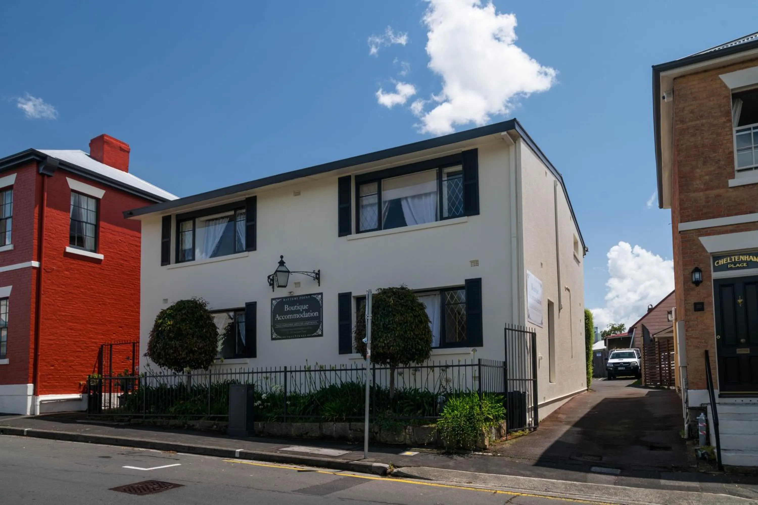 Property building in Battery Point Boutique Accommodation