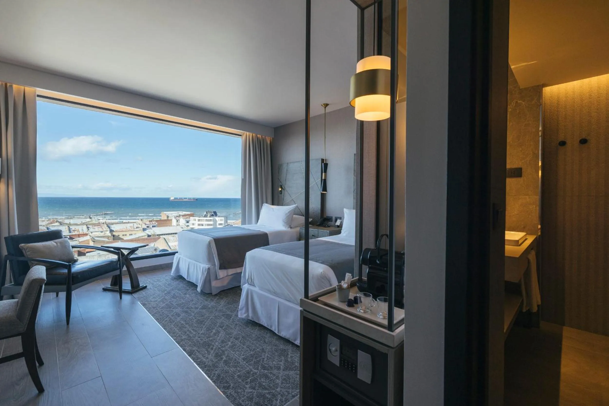 Bed in Hotel Cabo De Hornos