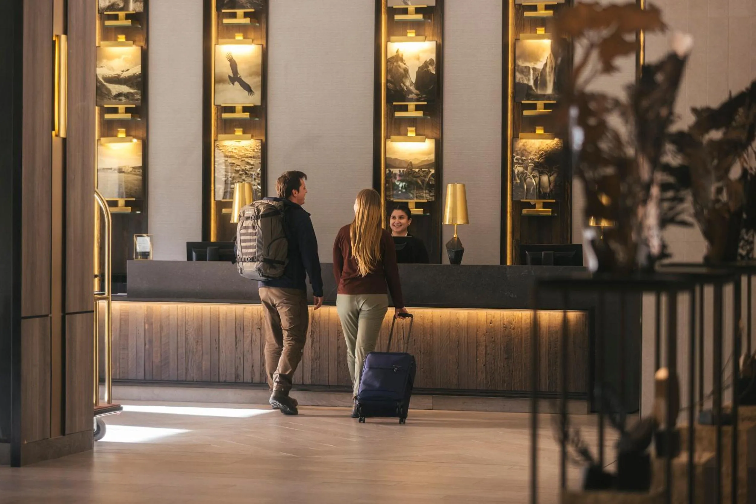 Lobby or reception in Hotel Cabo De Hornos