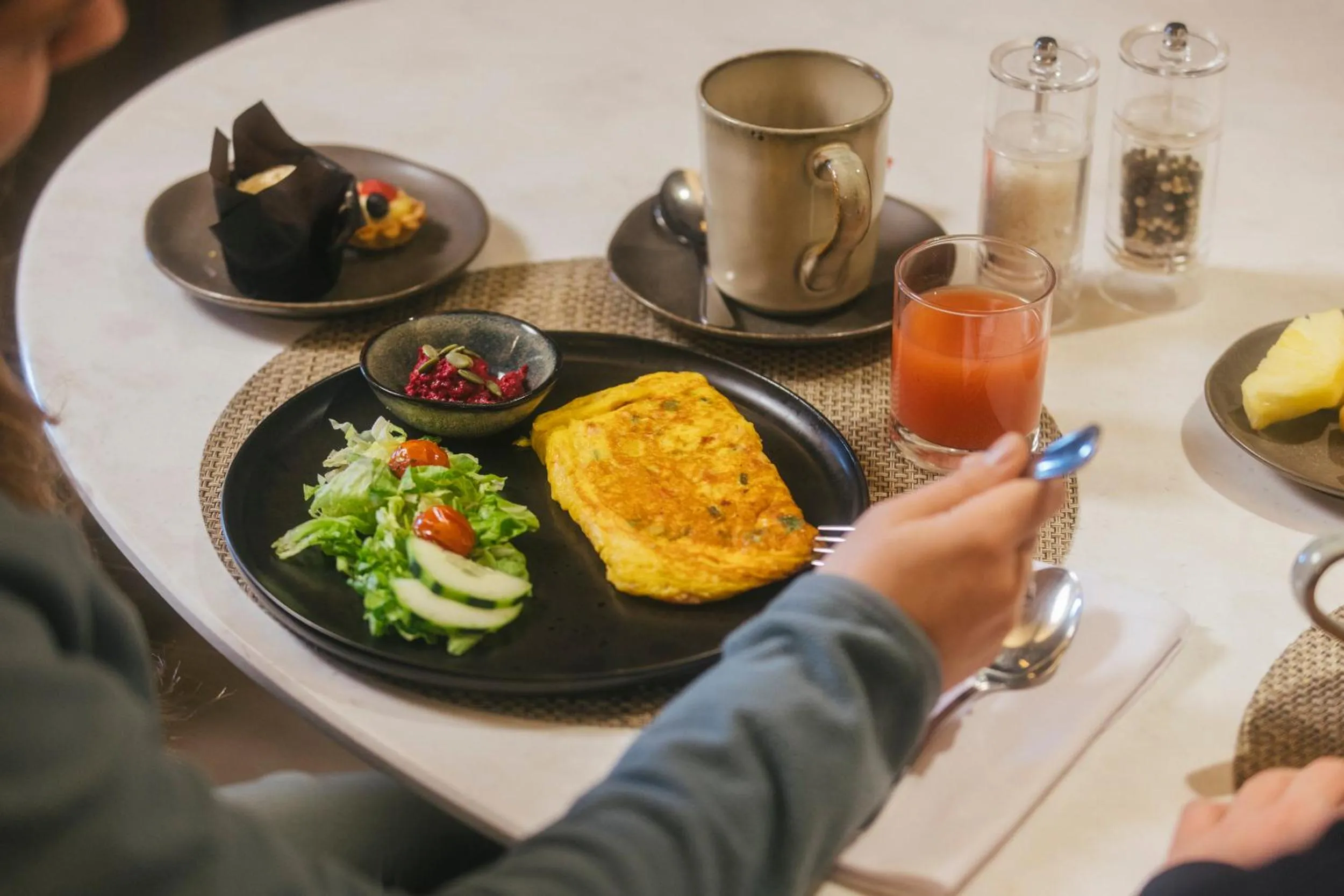 Breakfast in Hotel Cabo De Hornos