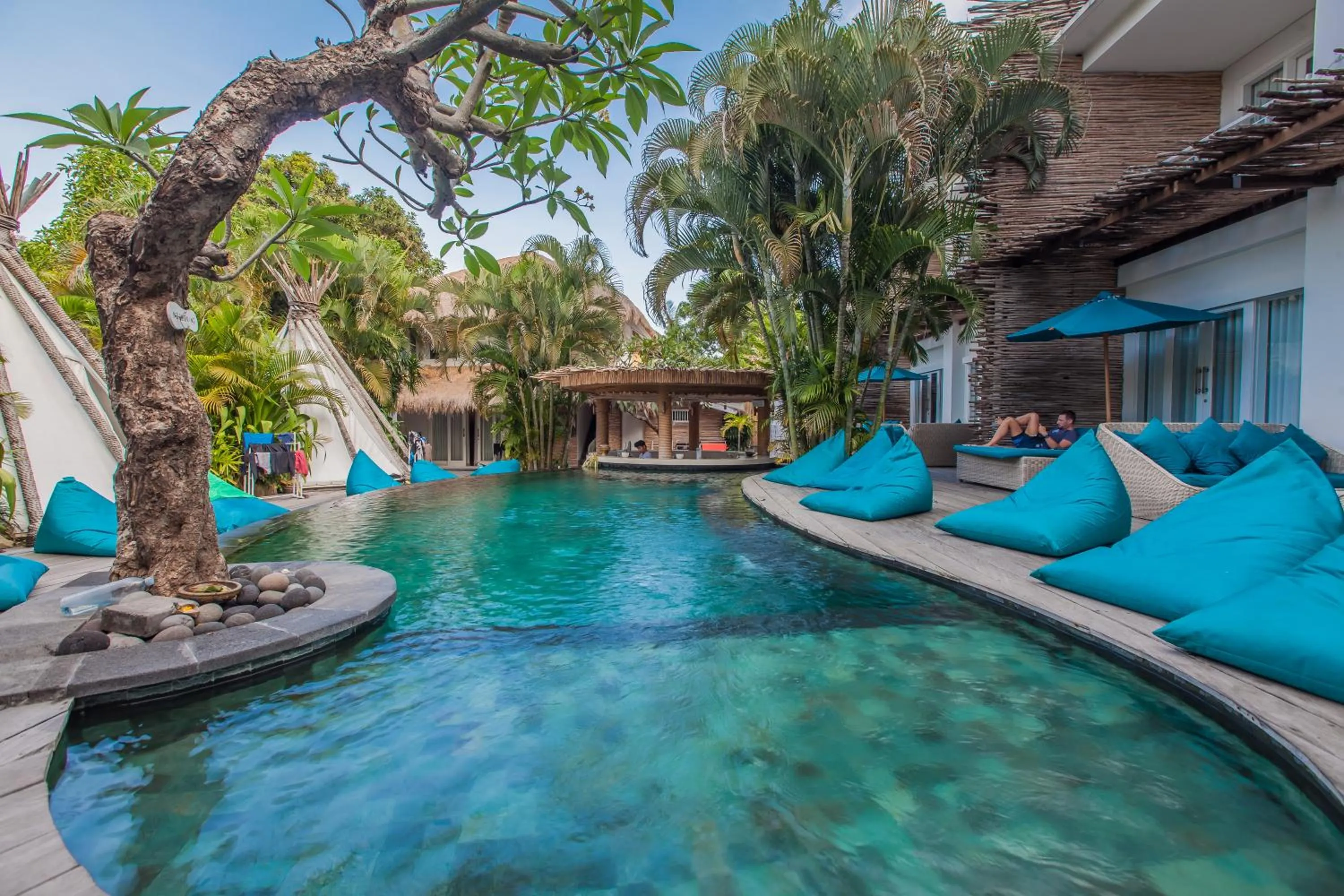 Swimming pool in The Green Room Seminyak