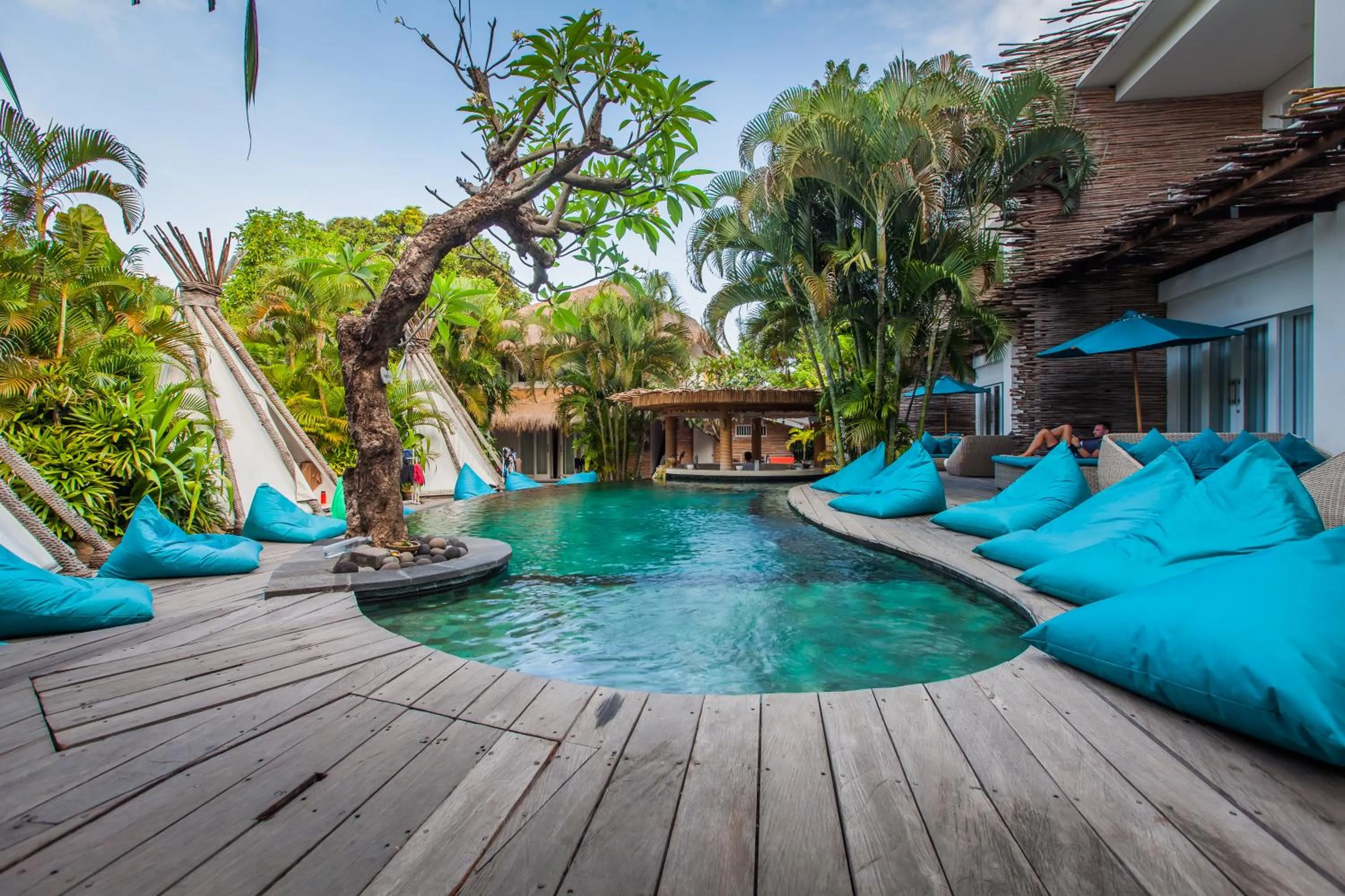 Swimming pool in The Green Room Seminyak