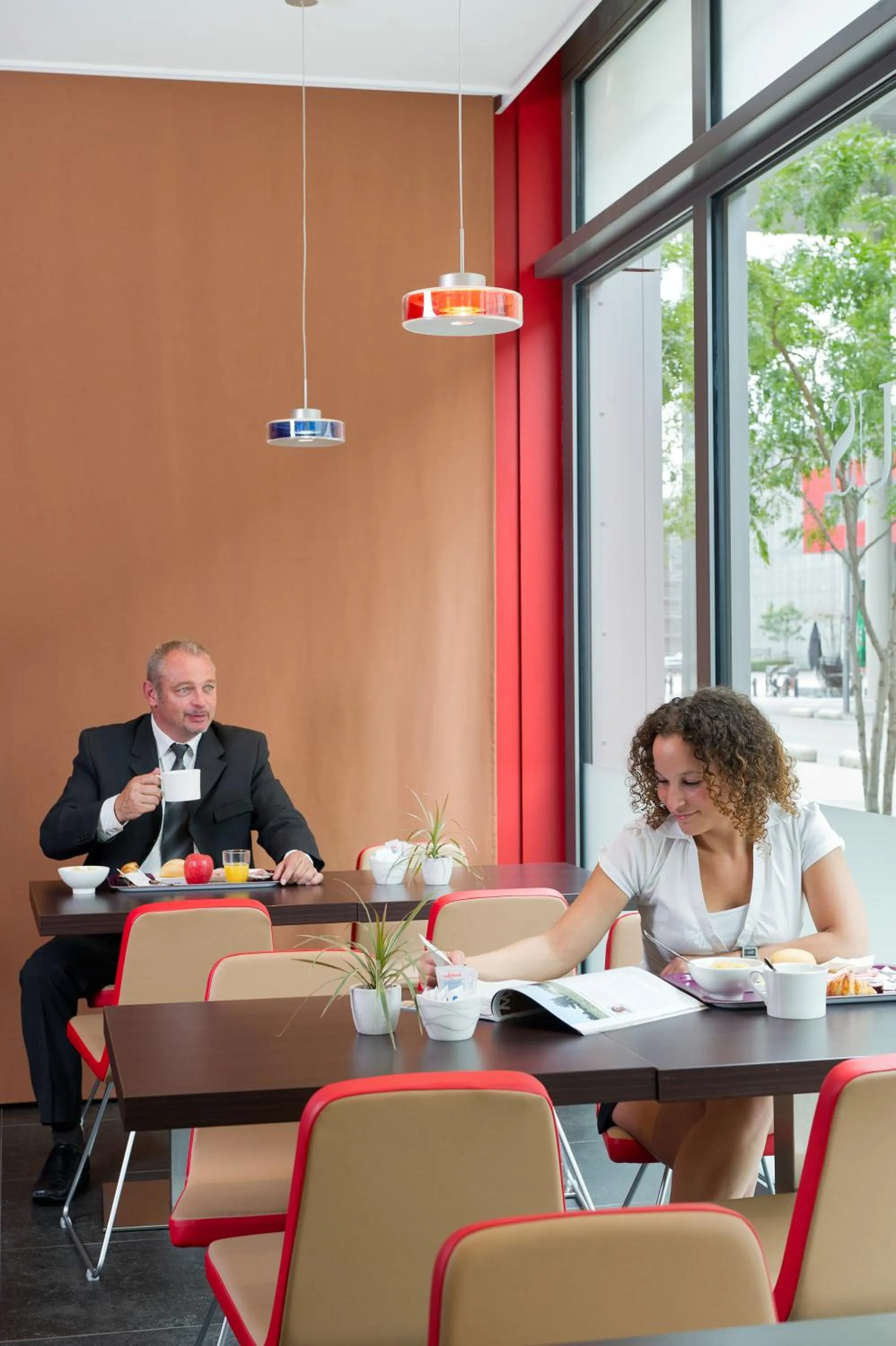 Buffet breakfast in ibis Esch Belval