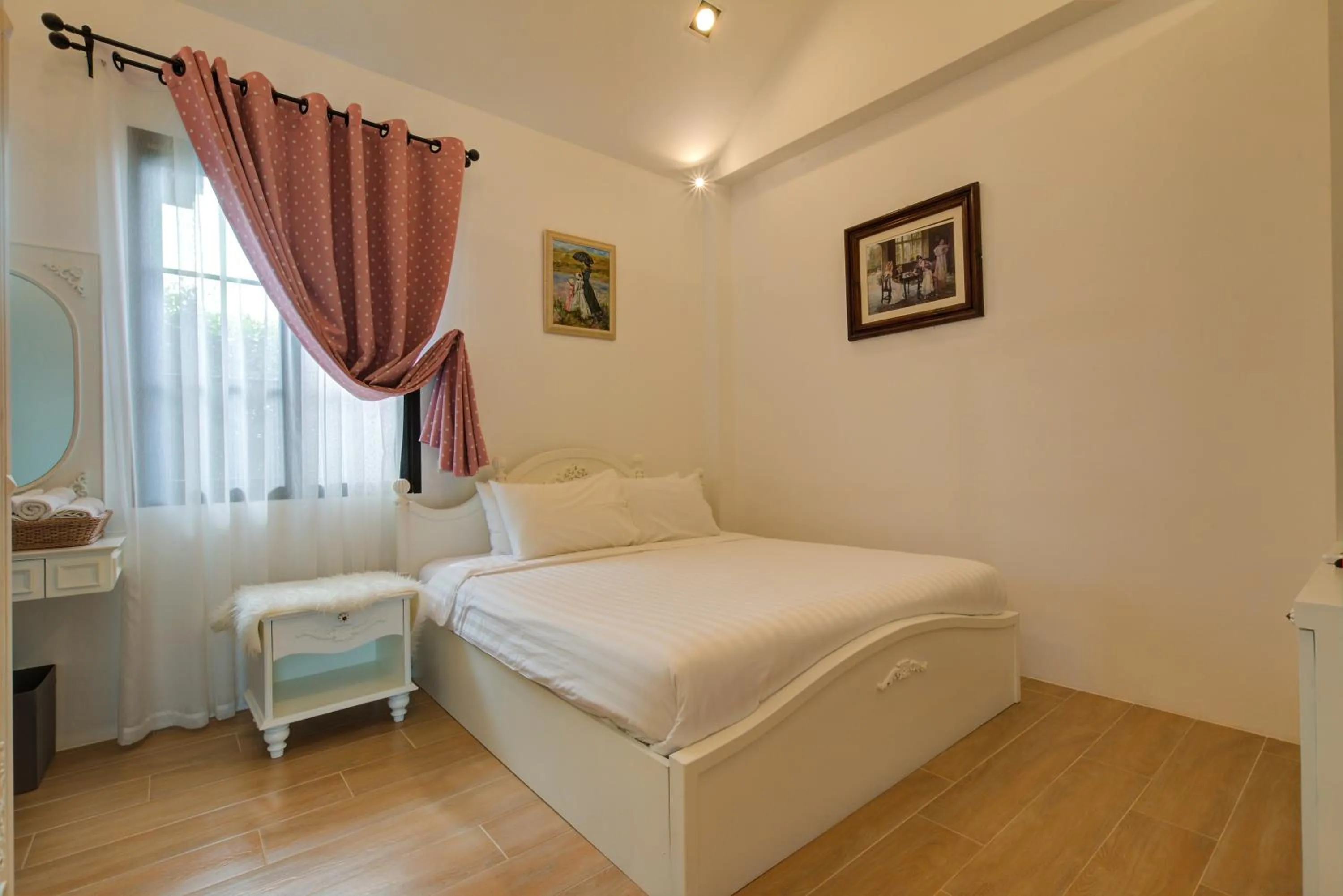 Bed in Chateau de Prim Khao Yai