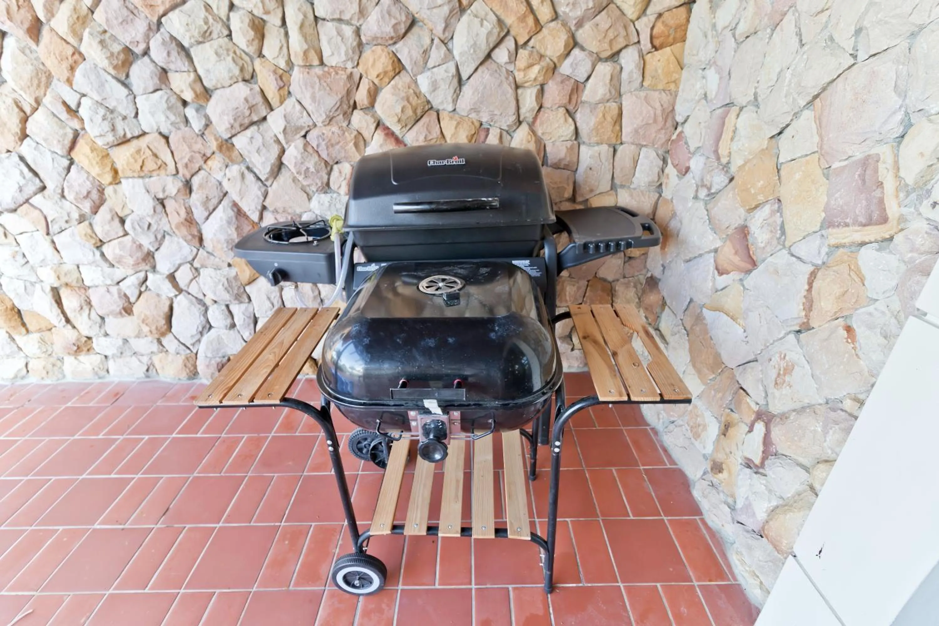 BBQ facilities in Chateau de Prim Khao Yai