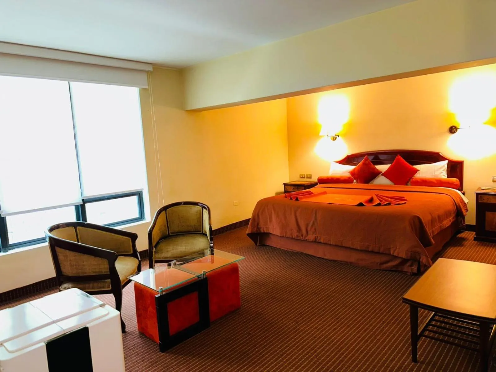 Bed in Hotel Continental Lima