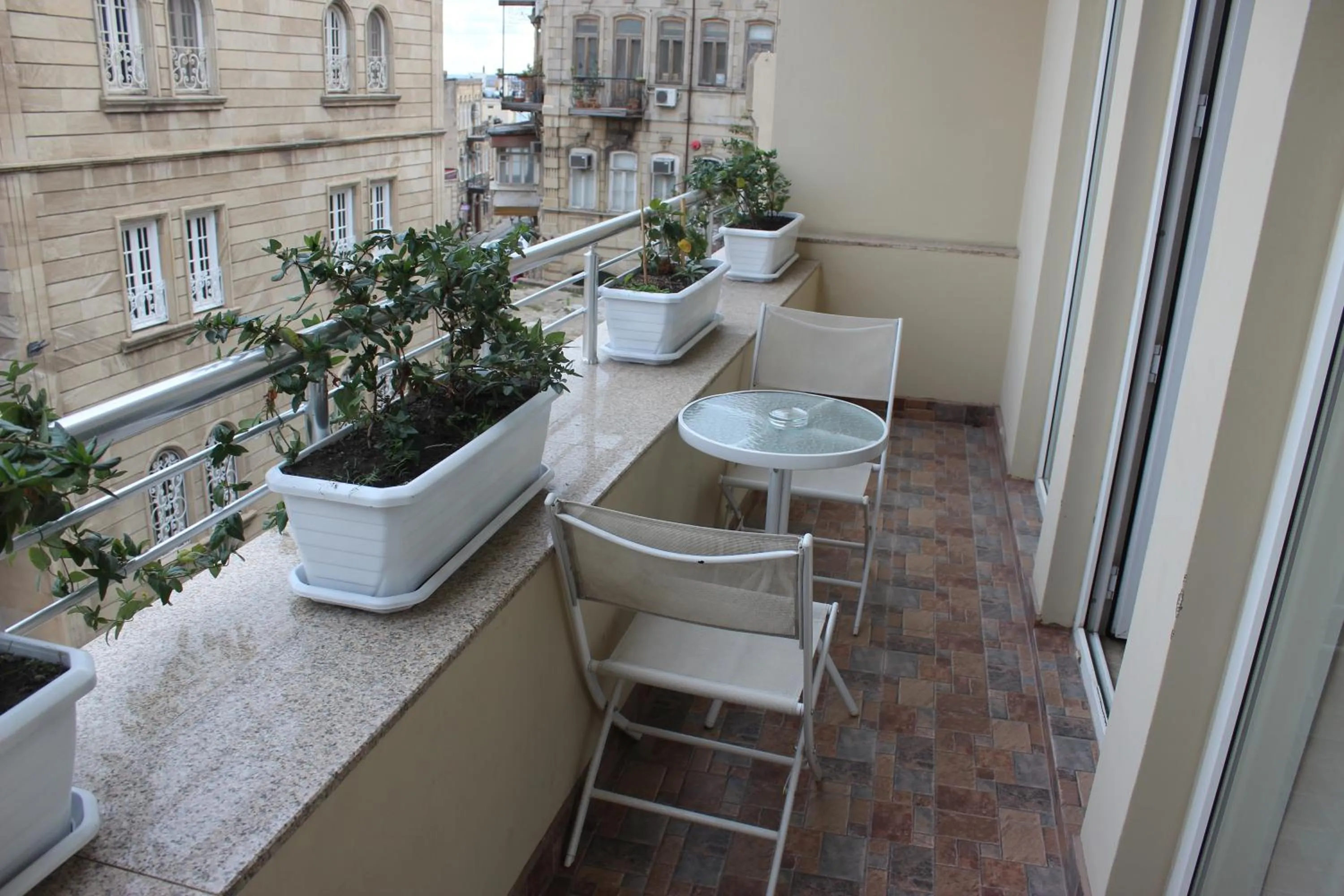 Patio in Two Seasons Boutique Hotel Baku