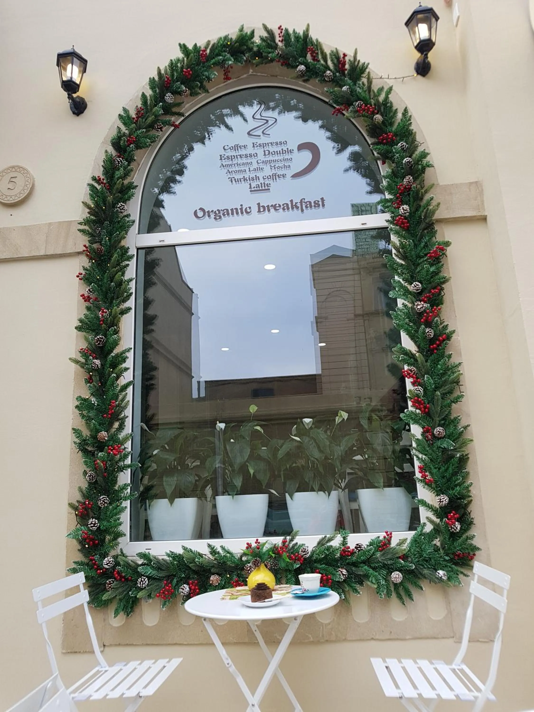 On site in Two Seasons Boutique Hotel Baku