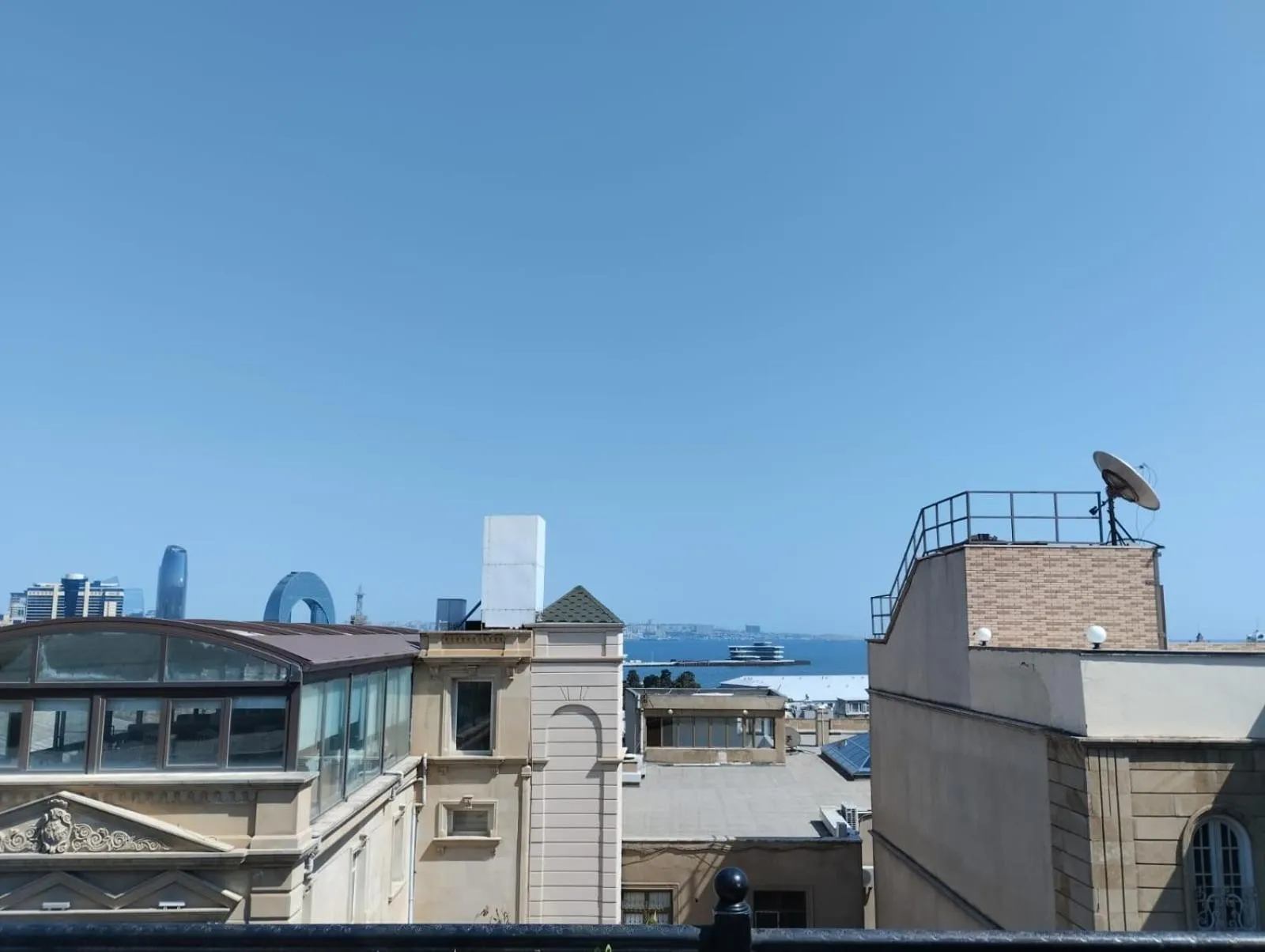 Landmark view in Two Seasons Boutique Hotel Baku