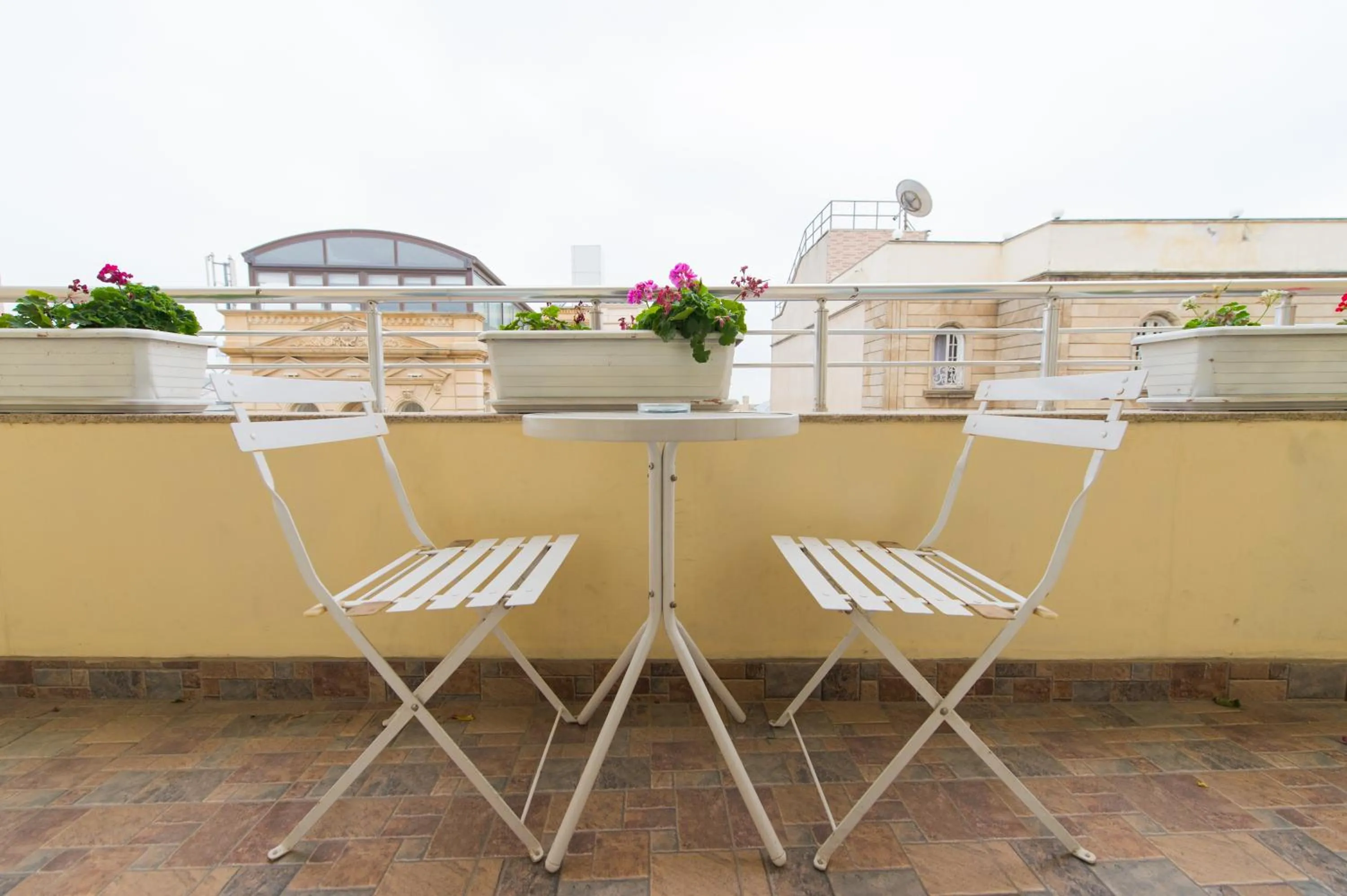 Balcony/Terrace in Two Seasons Boutique Hotel Baku