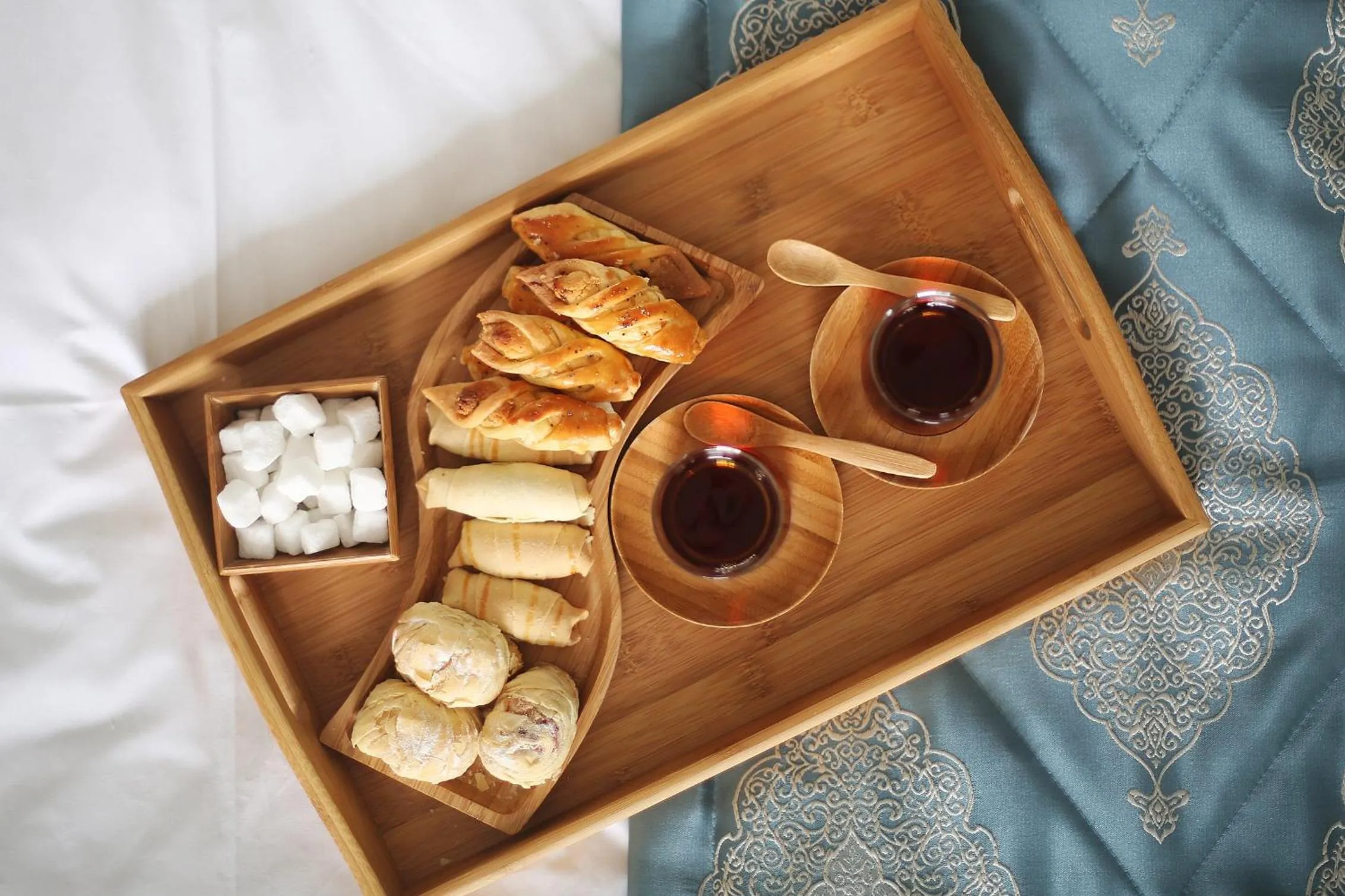 Food close-up in Two Seasons Boutique Hotel Baku