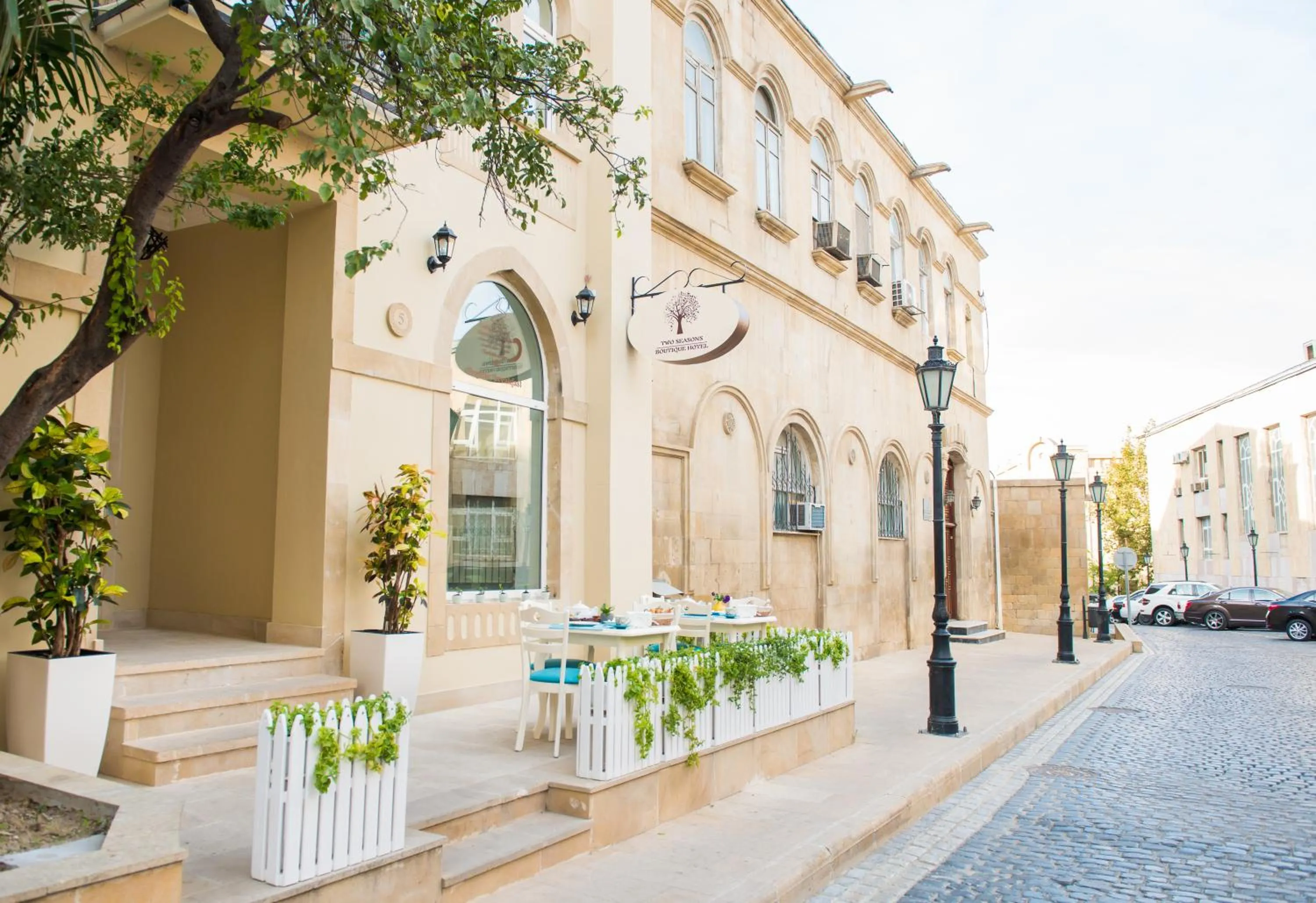 Property building in Two Seasons Boutique Hotel Baku
