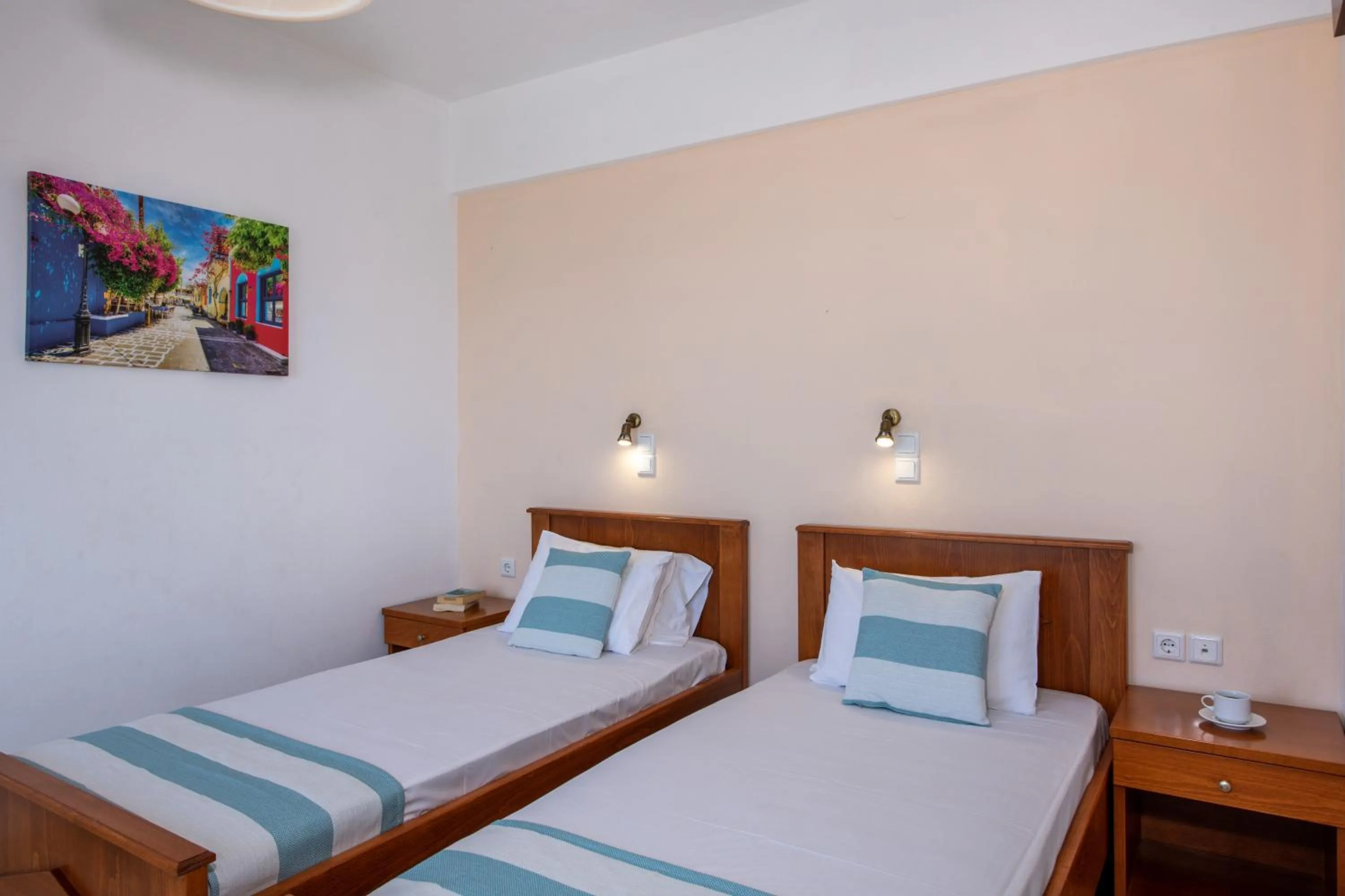 Bed in Sunrise Apartments