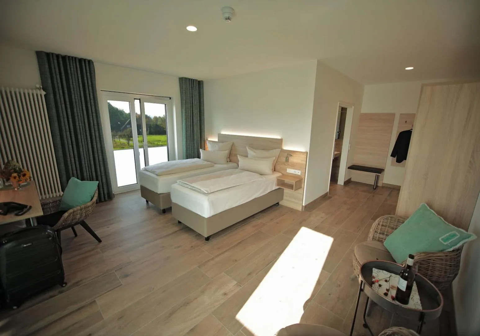 Bed in Hotel Weinhaus Möhle