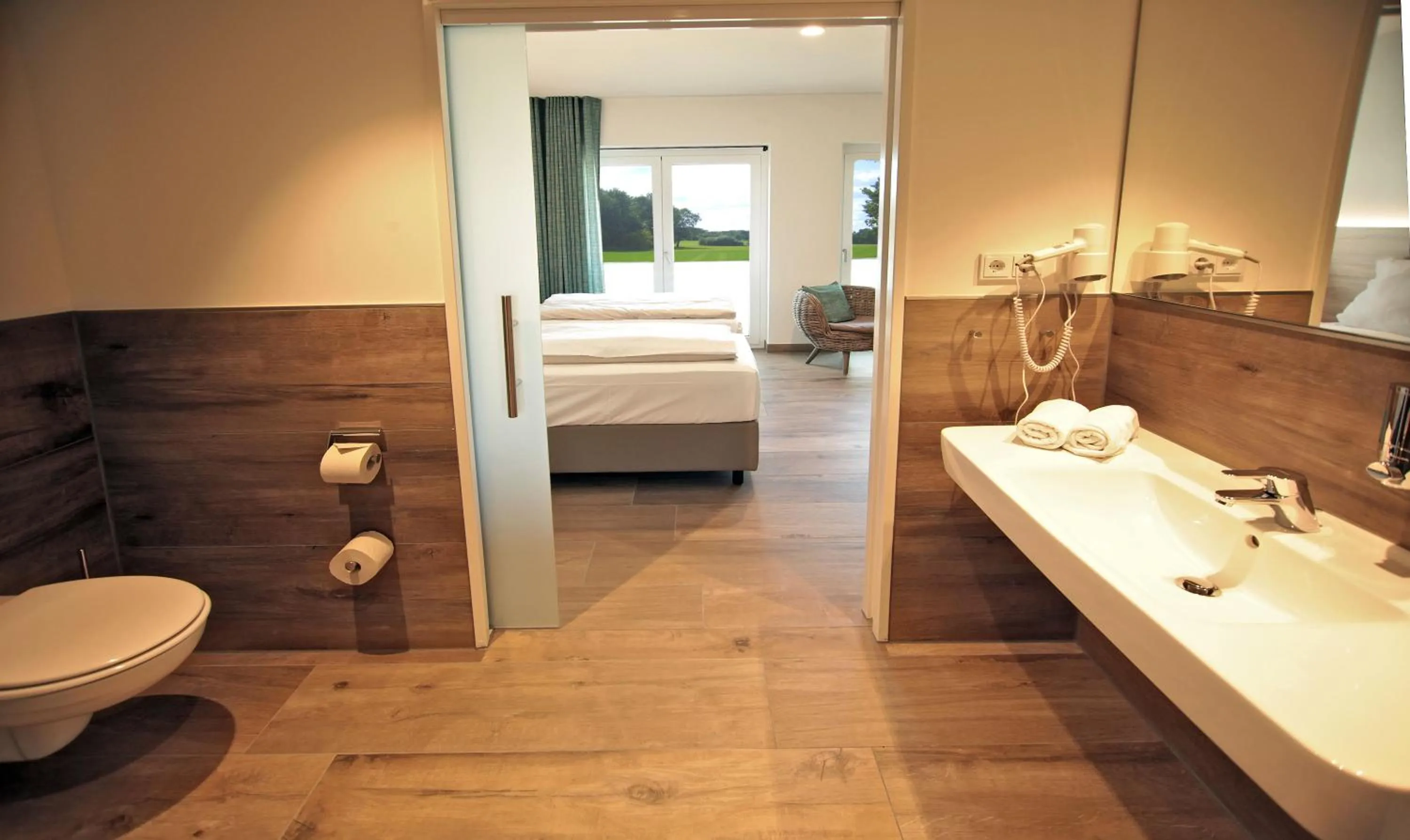 Bed in Hotel Weinhaus Möhle