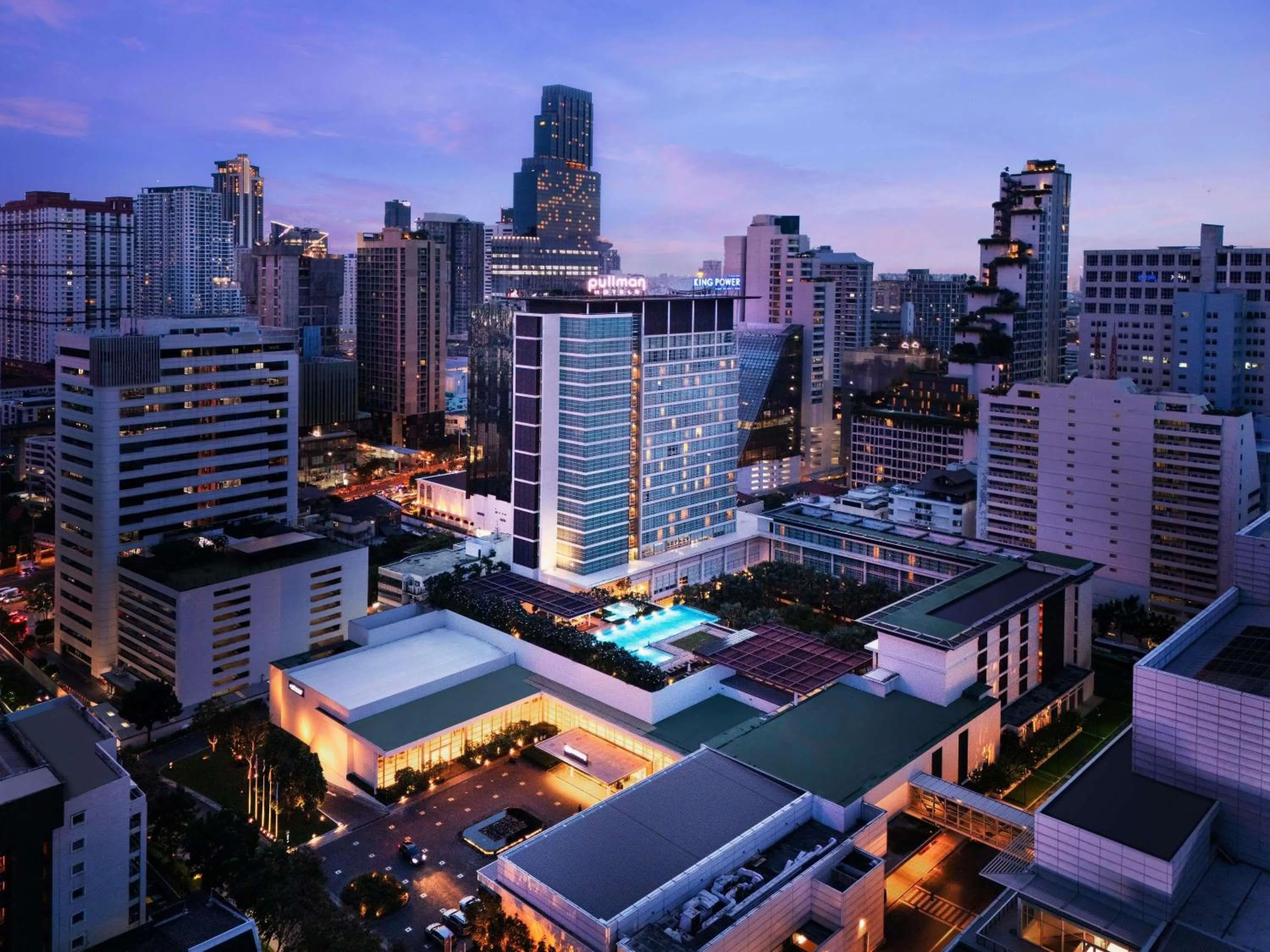 Property building in Pullman Bangkok King Power