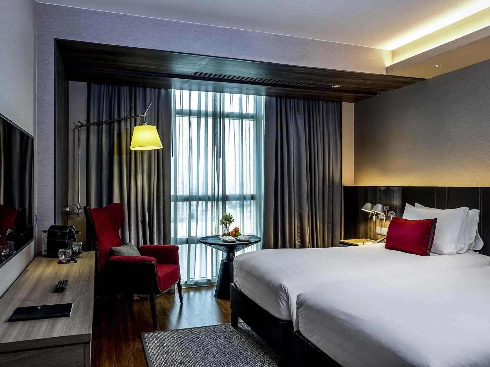 Bedroom, Bed in Pullman Bangkok King Power