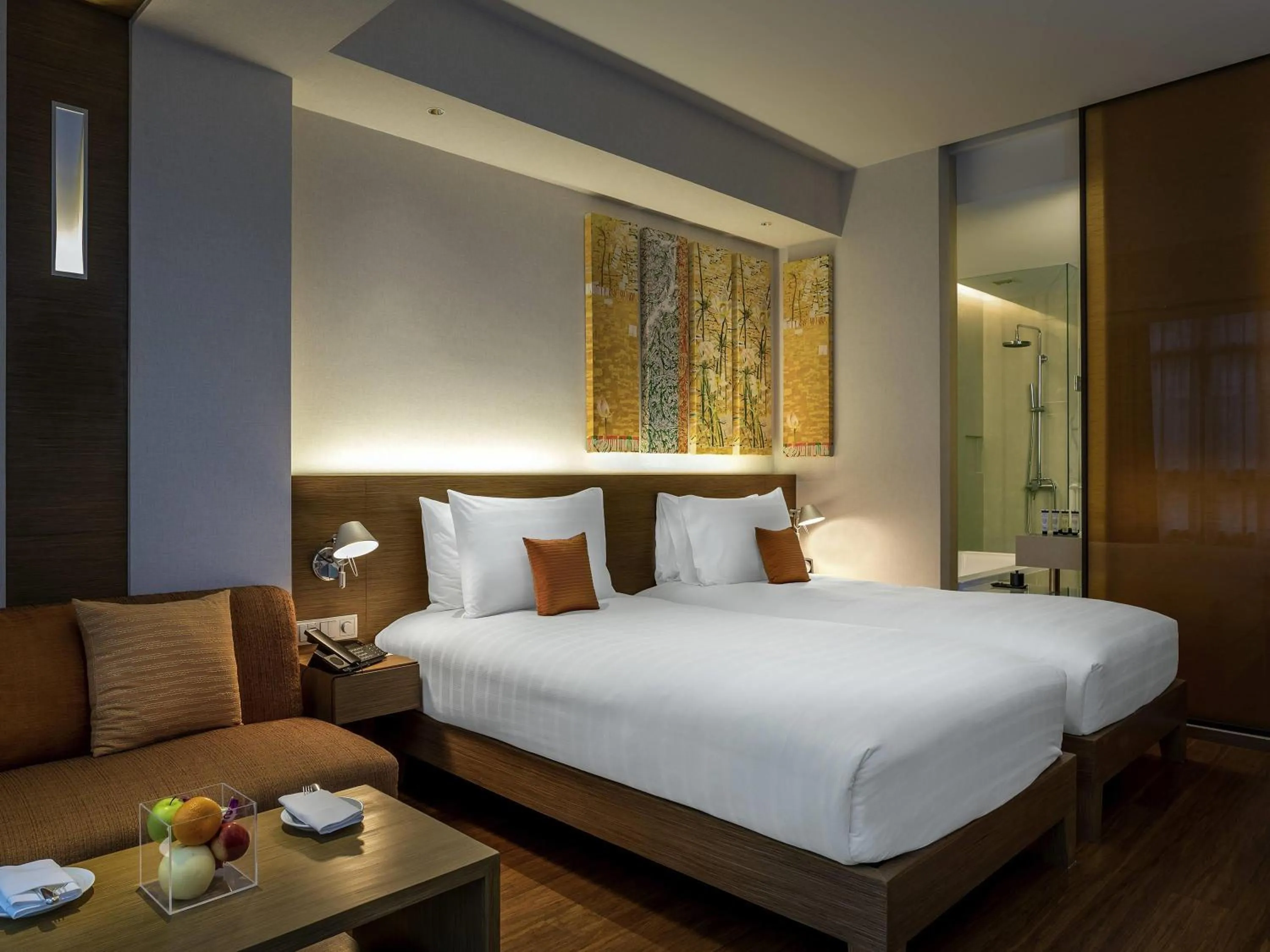 Bedroom, Bed in Pullman Bangkok King Power