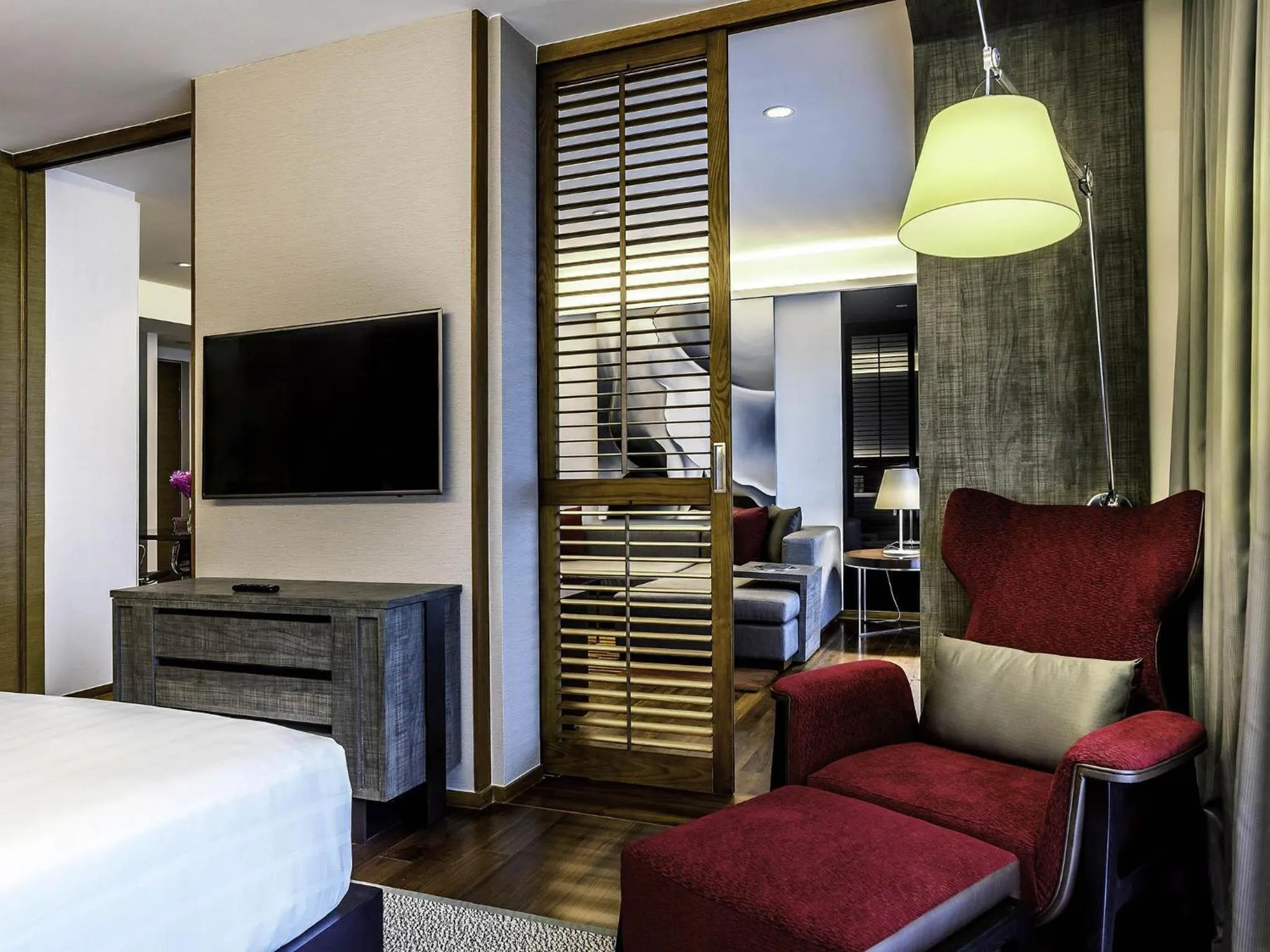 Bedroom, Bed in Pullman Bangkok King Power