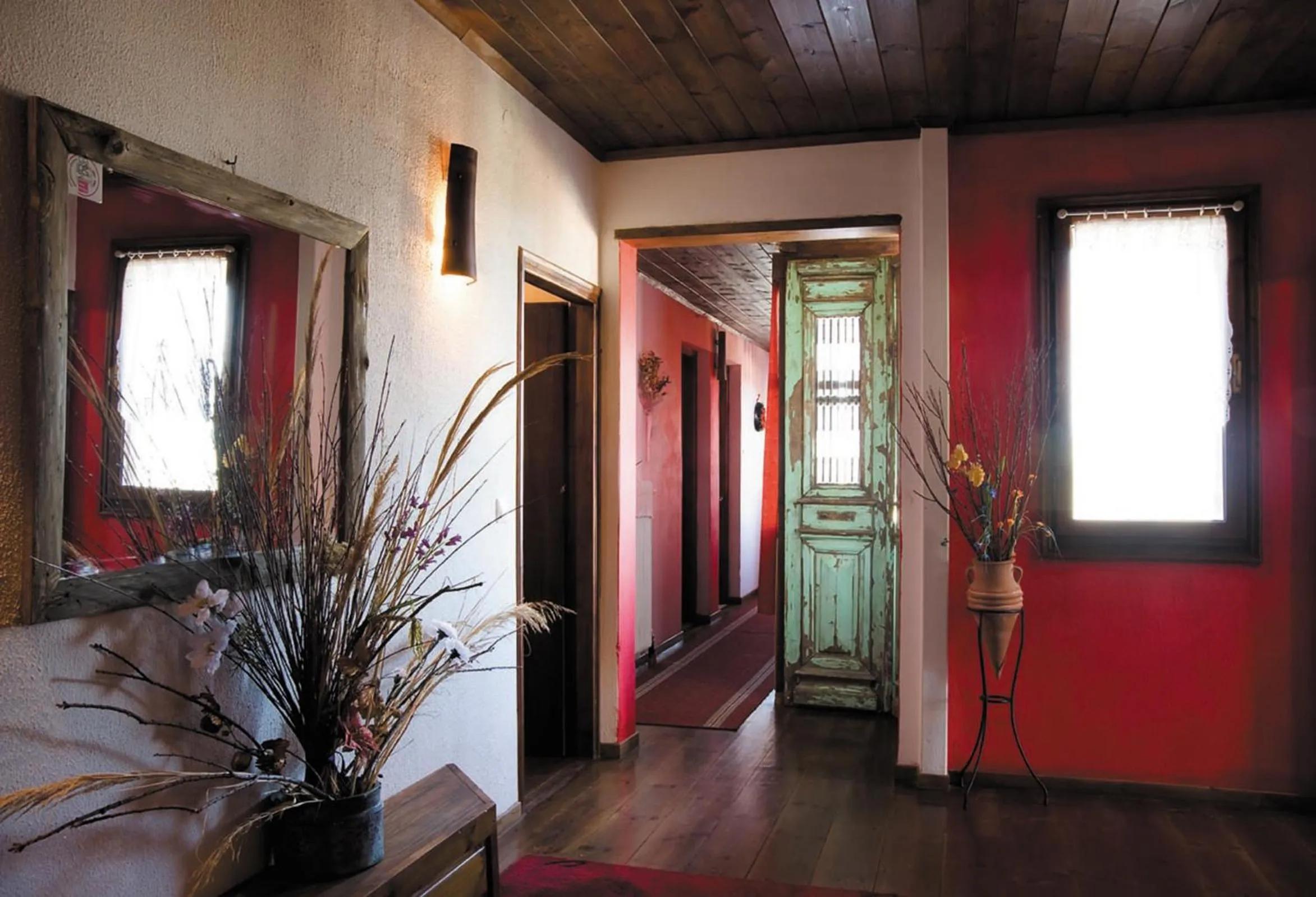 Communal lounge/ TV room in Guesthouse Mavrodimos