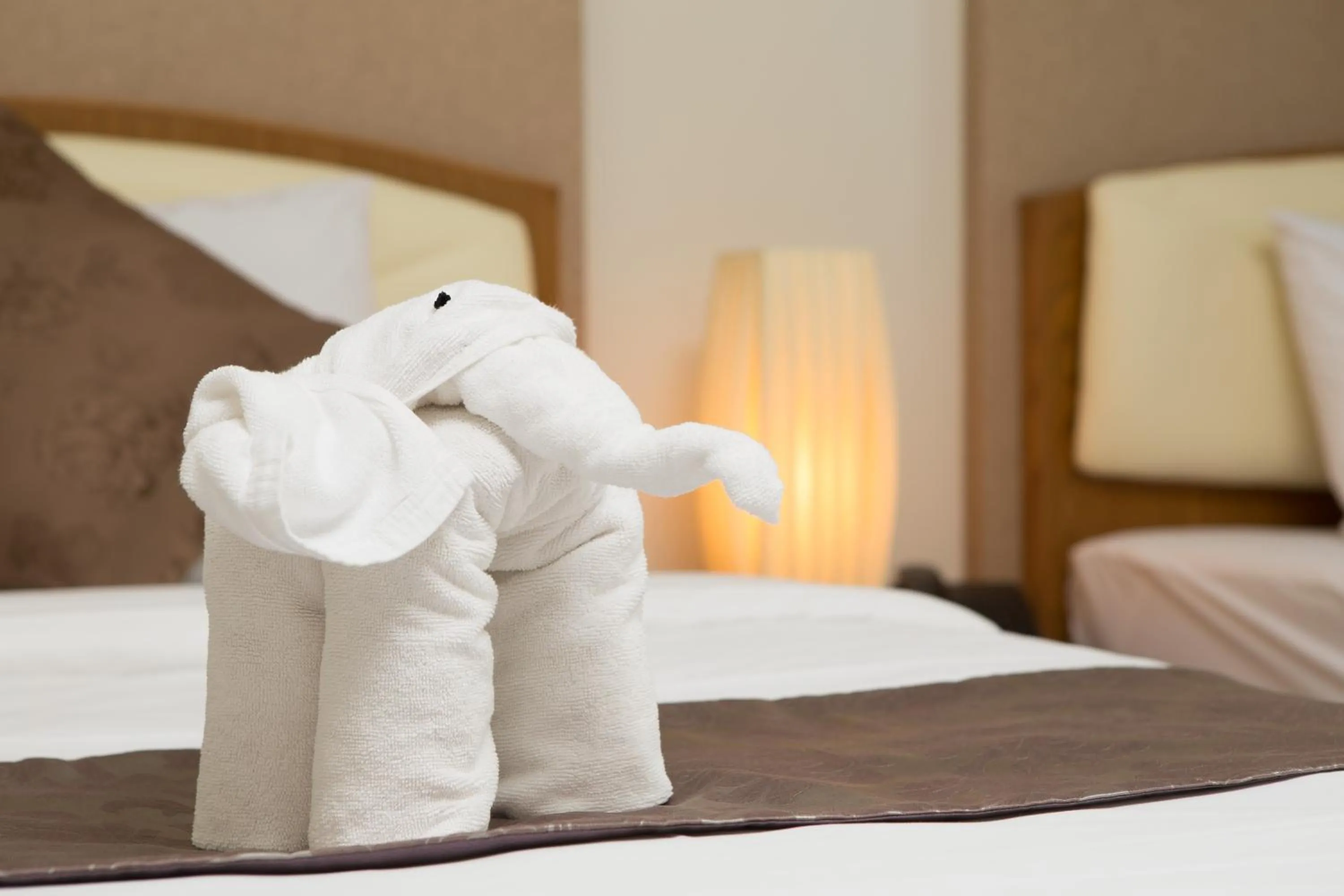 Bed in TK mansion Hat Yai