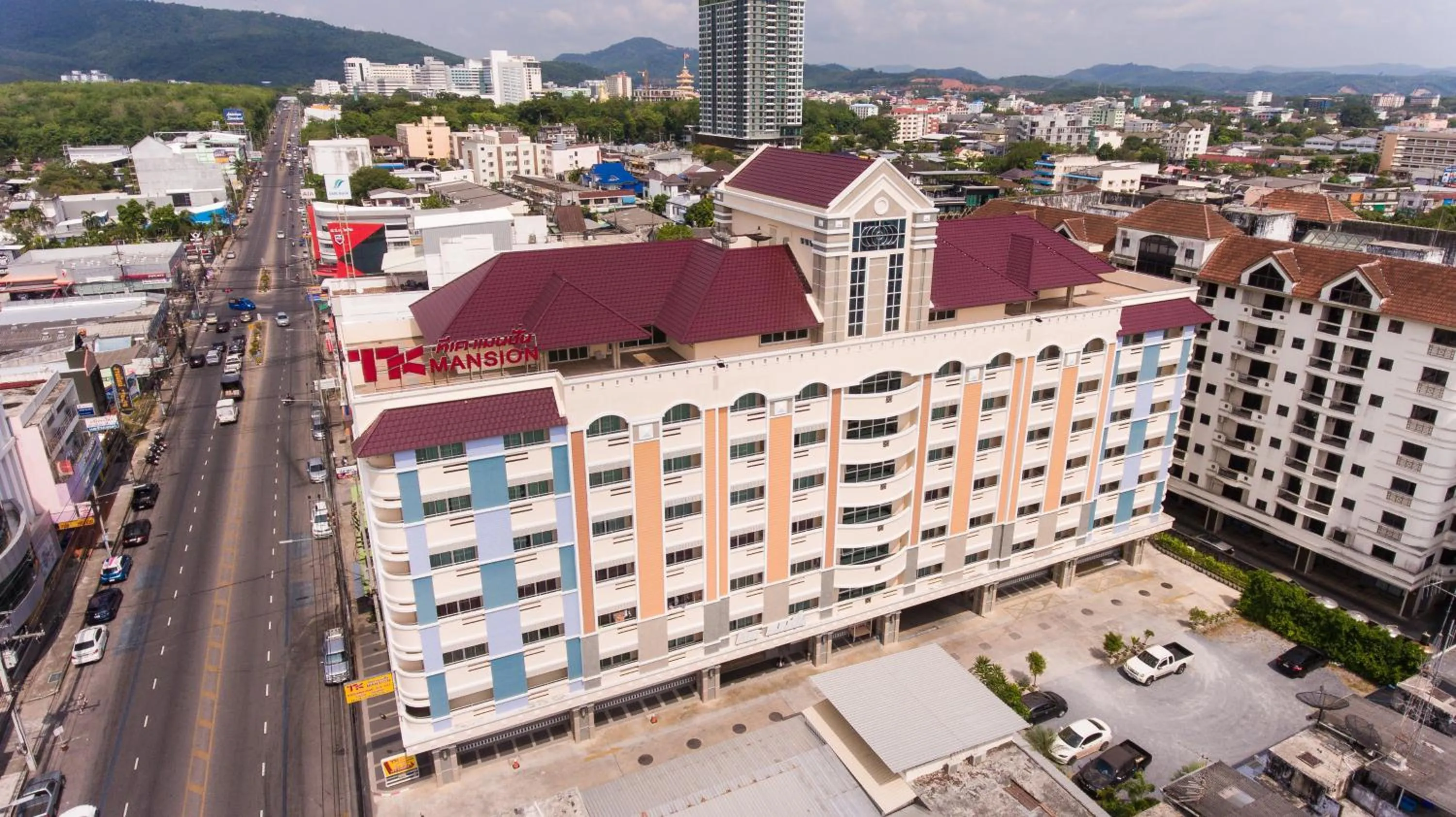 City view in TK mansion Hat Yai