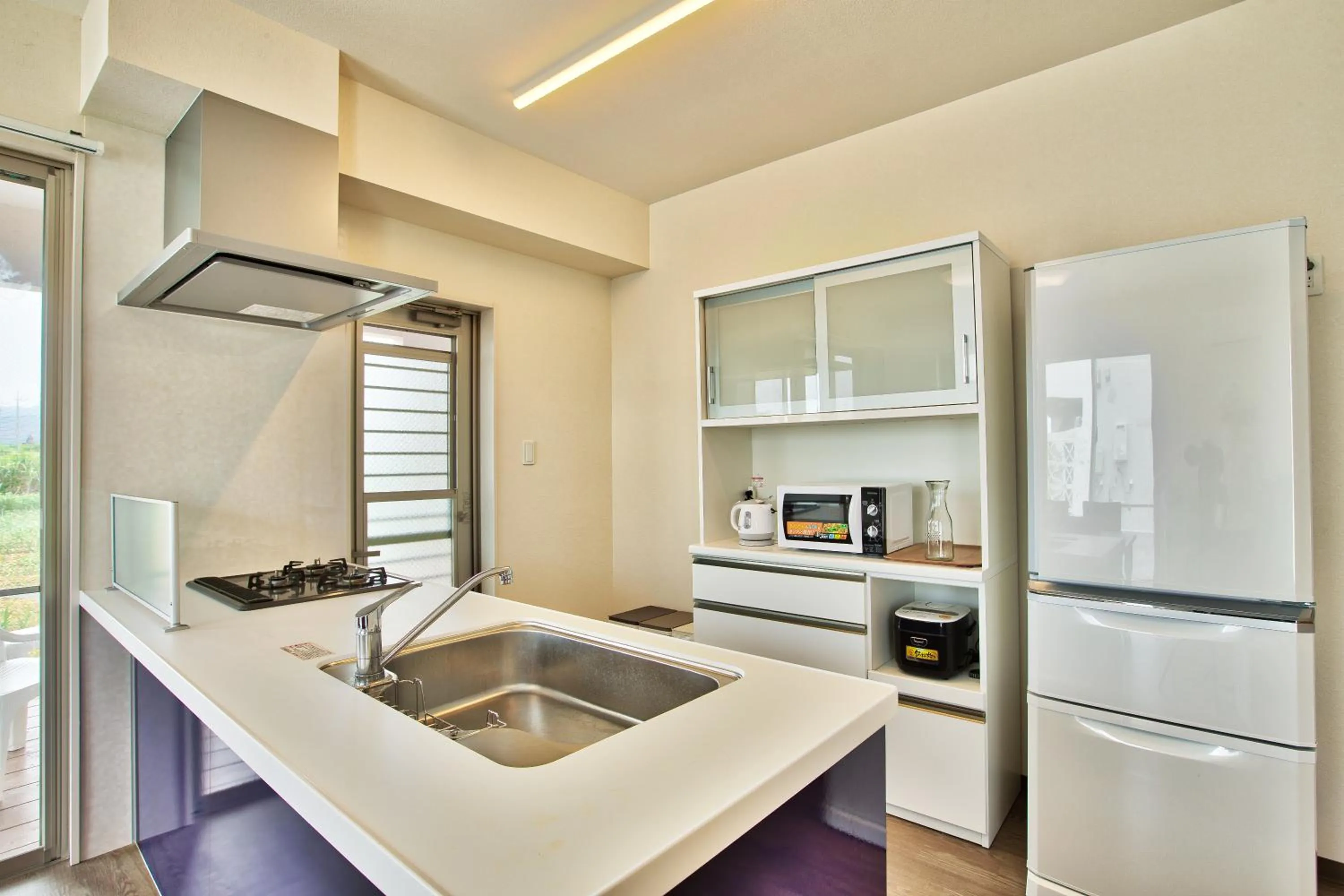 Kitchen or kitchenette in Cottage Sea Wind Nakijin