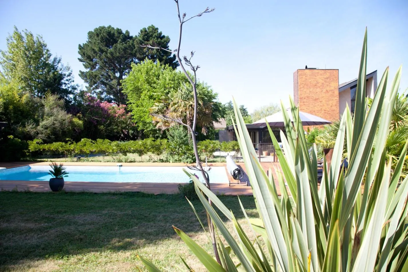 Garden in Villa Margaux