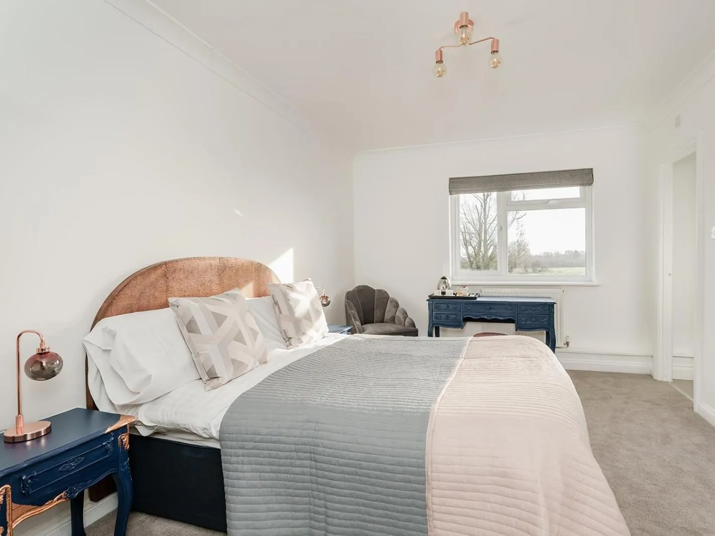 Bedroom in Pike and Eel Hotel and Marina