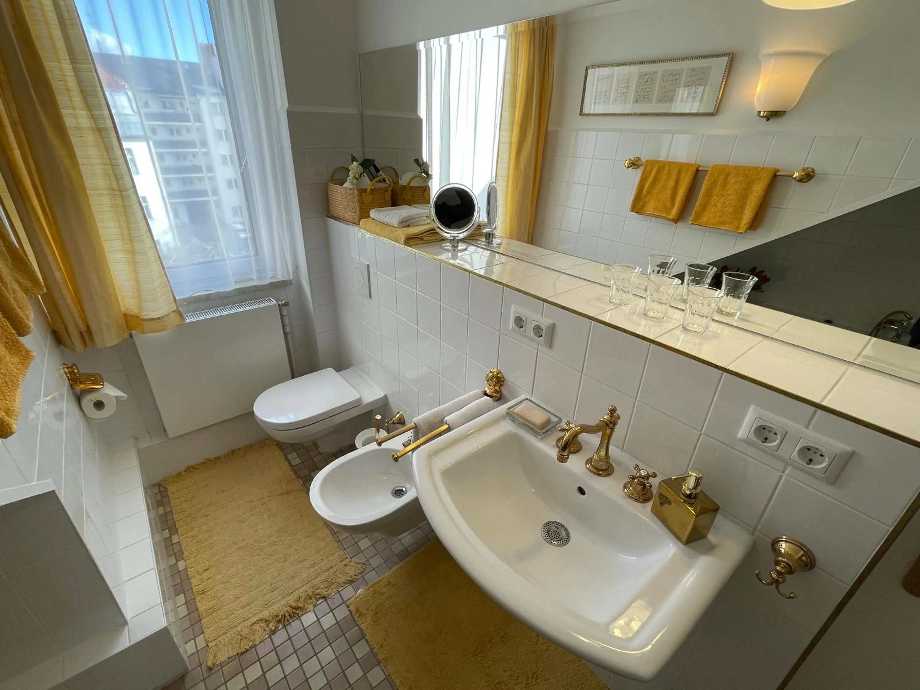 Bathroom in Das Literaturhotel Berlin